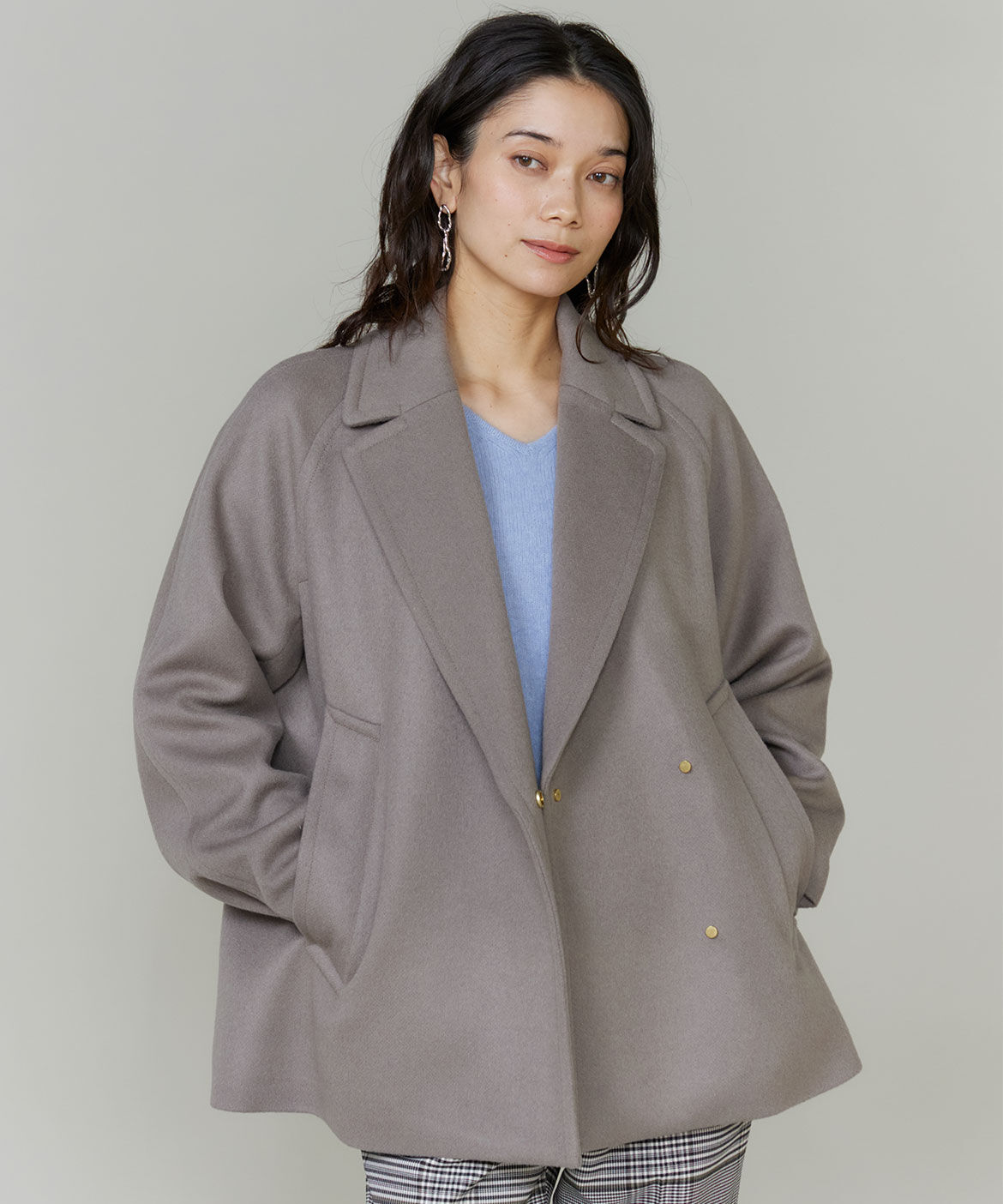 INED「Pコート」|ピーコート|