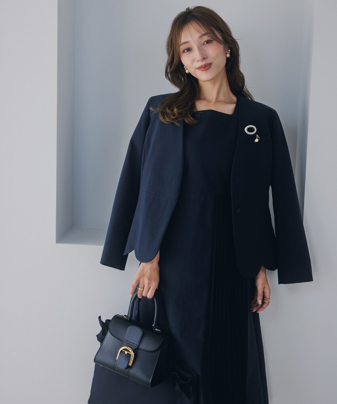 Maglie le cassetto「《ﾌﾟﾗｽｻｲｽﾞ》ﾊﾝｻﾑｽｶﾗｯﾌﾟｼﾞｬｹｯﾄ《M Maglie le cassett」|ノーカラージャケット|