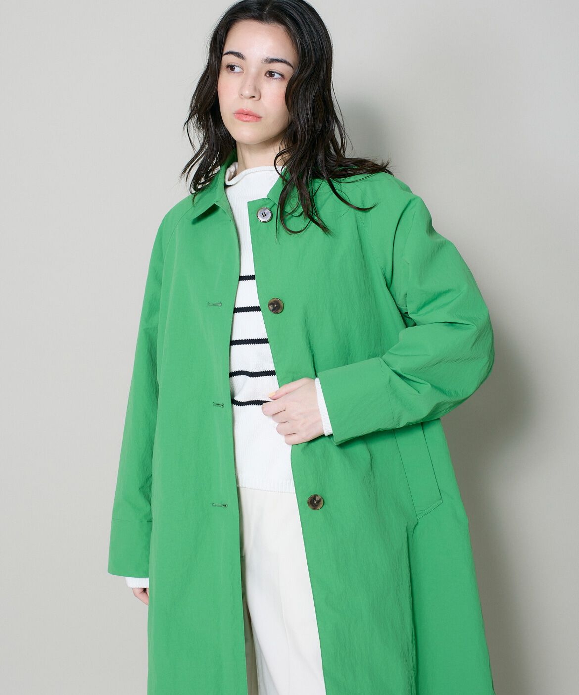 DAY by DAY it&rsquo;s international「ナイロンステンカラーコート」|ステンカラーコート|