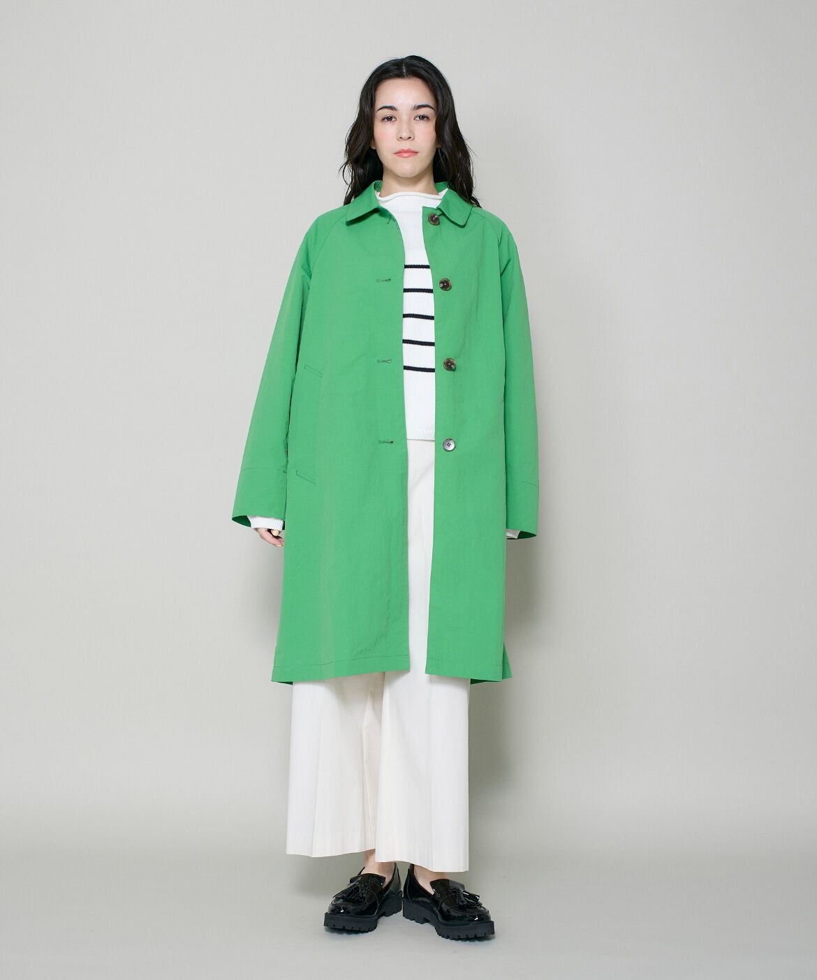 DAY by DAY it&rsquo;s international「ナイロンステンカラーコート」|ステンカラーコート|