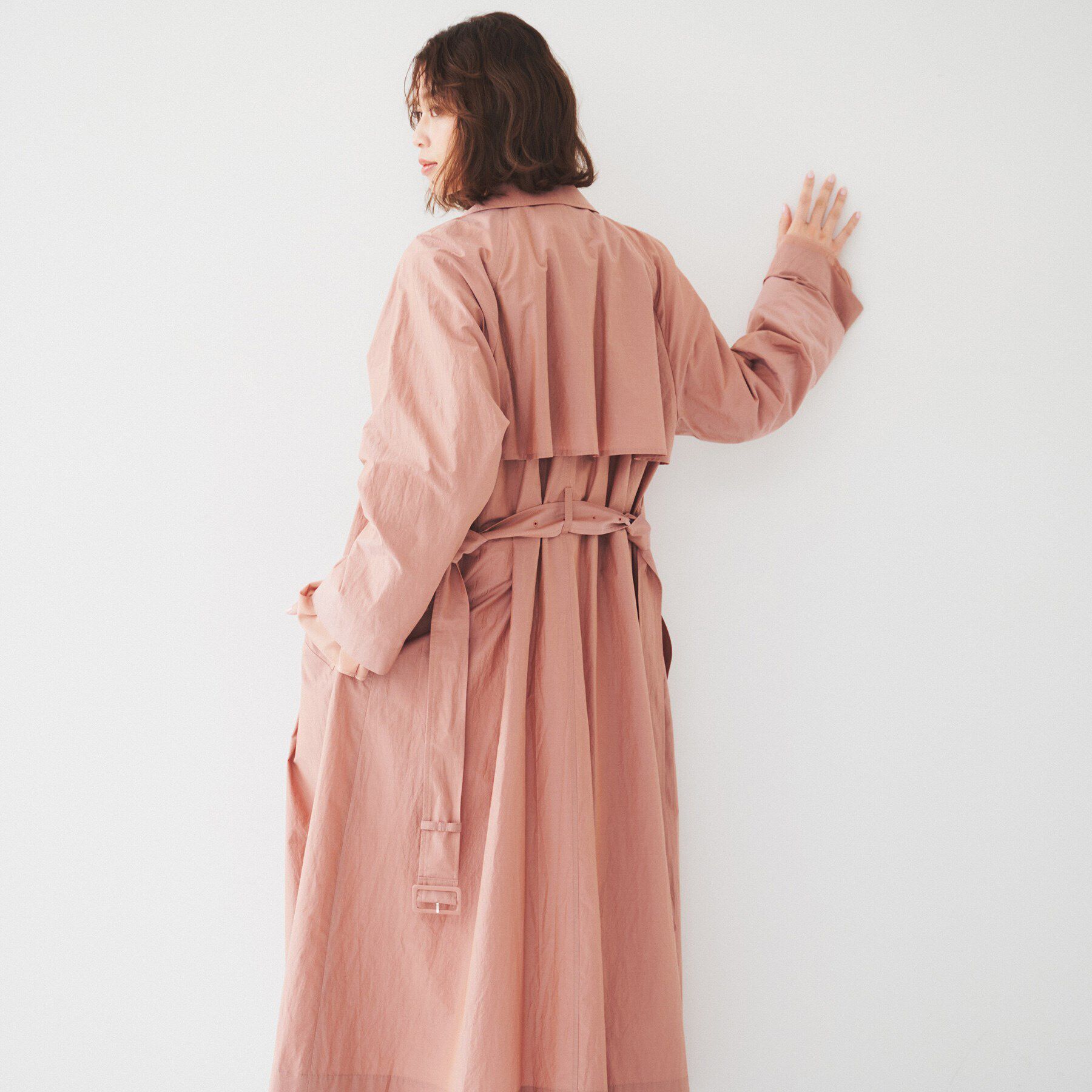 UNTITLED「ライトコットン トレンチコート」|トレンチコート|