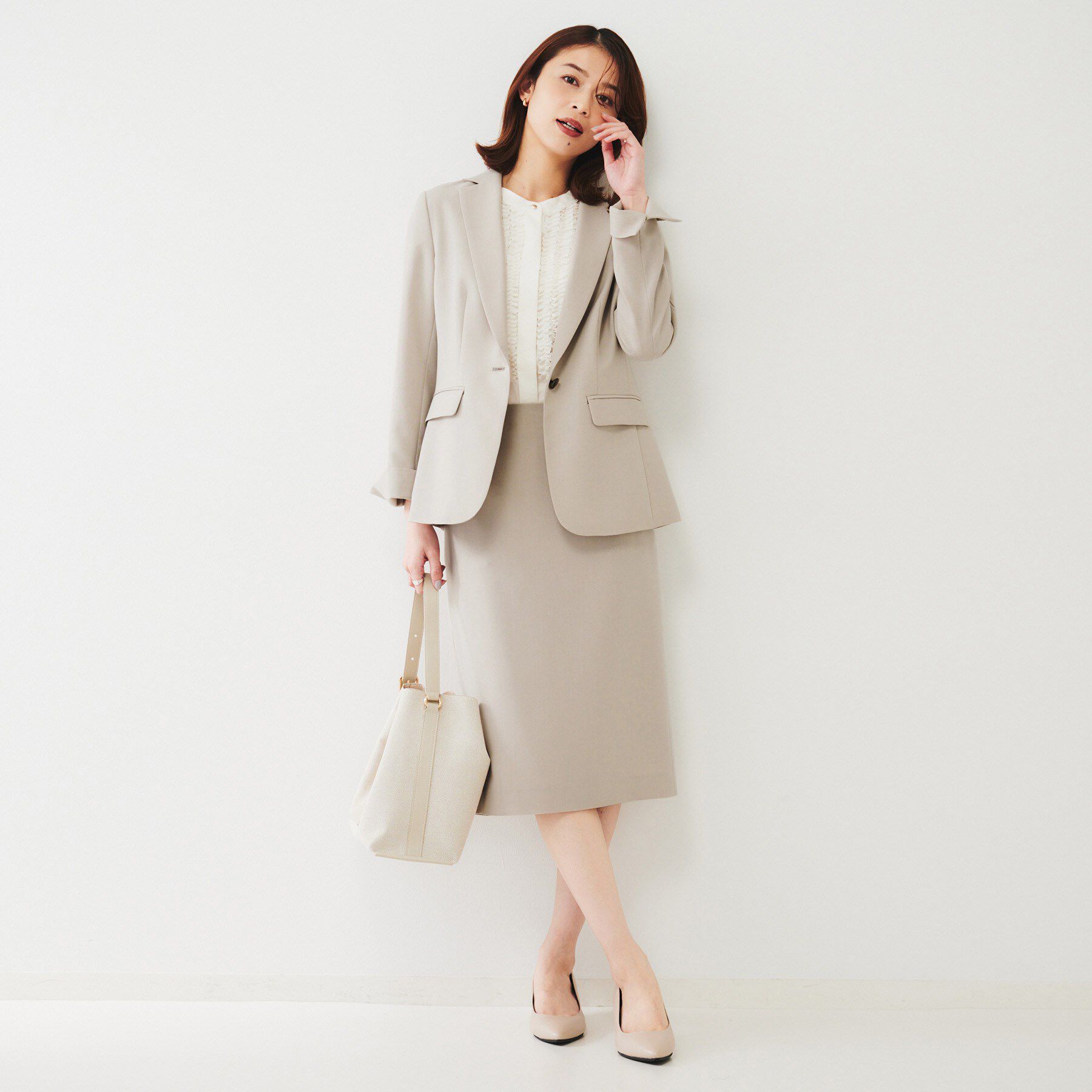 UNTITLED「【通勤スーツ】ライトウェイト テーラードジャケット」|テーラードジャケット|