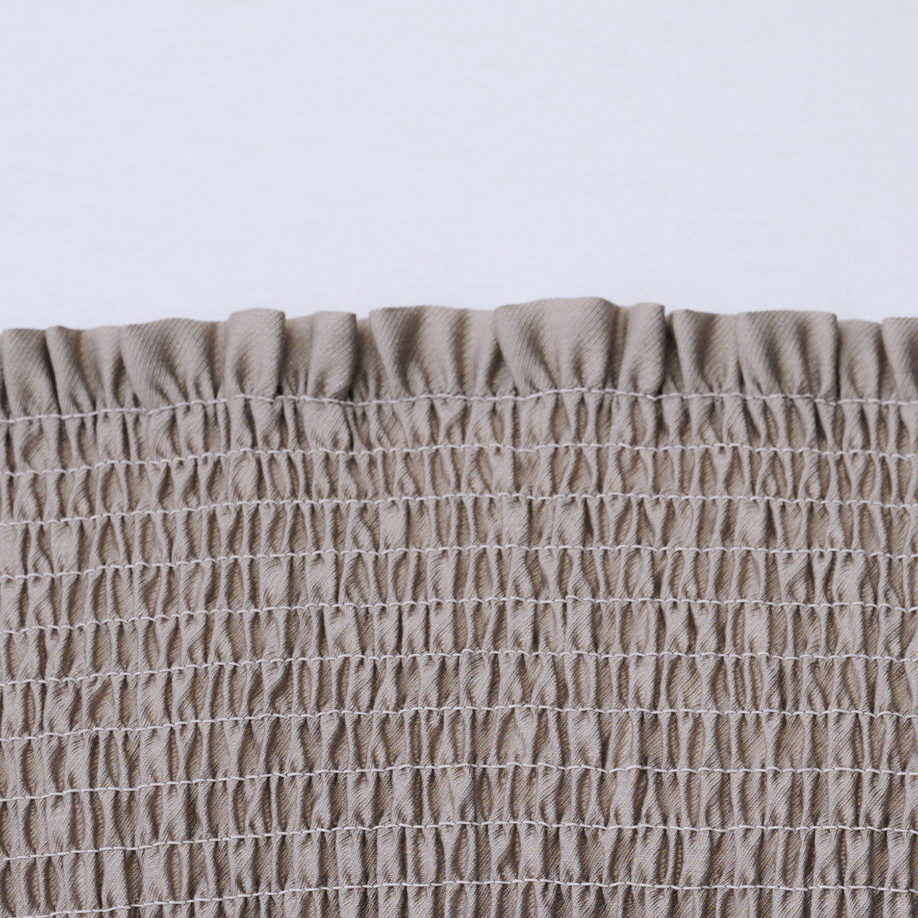 UNTITLED「【コットン100/洗える/Tシャツ】シャーリングドッキングペプラム」|Tシャツ・カットソー|