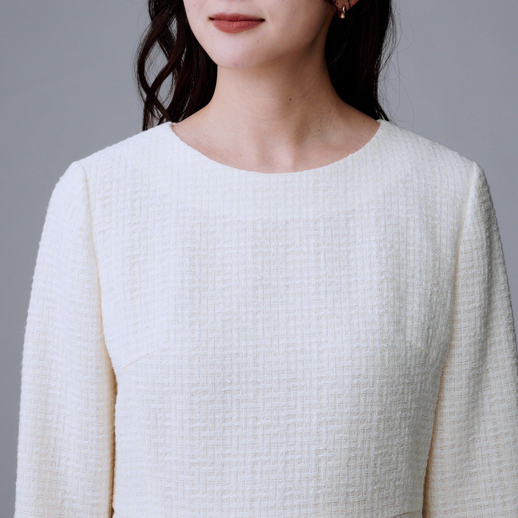 UNTITLED「【セットアップ可能/きれいめ】ツイードワンピース」|ワンピース|