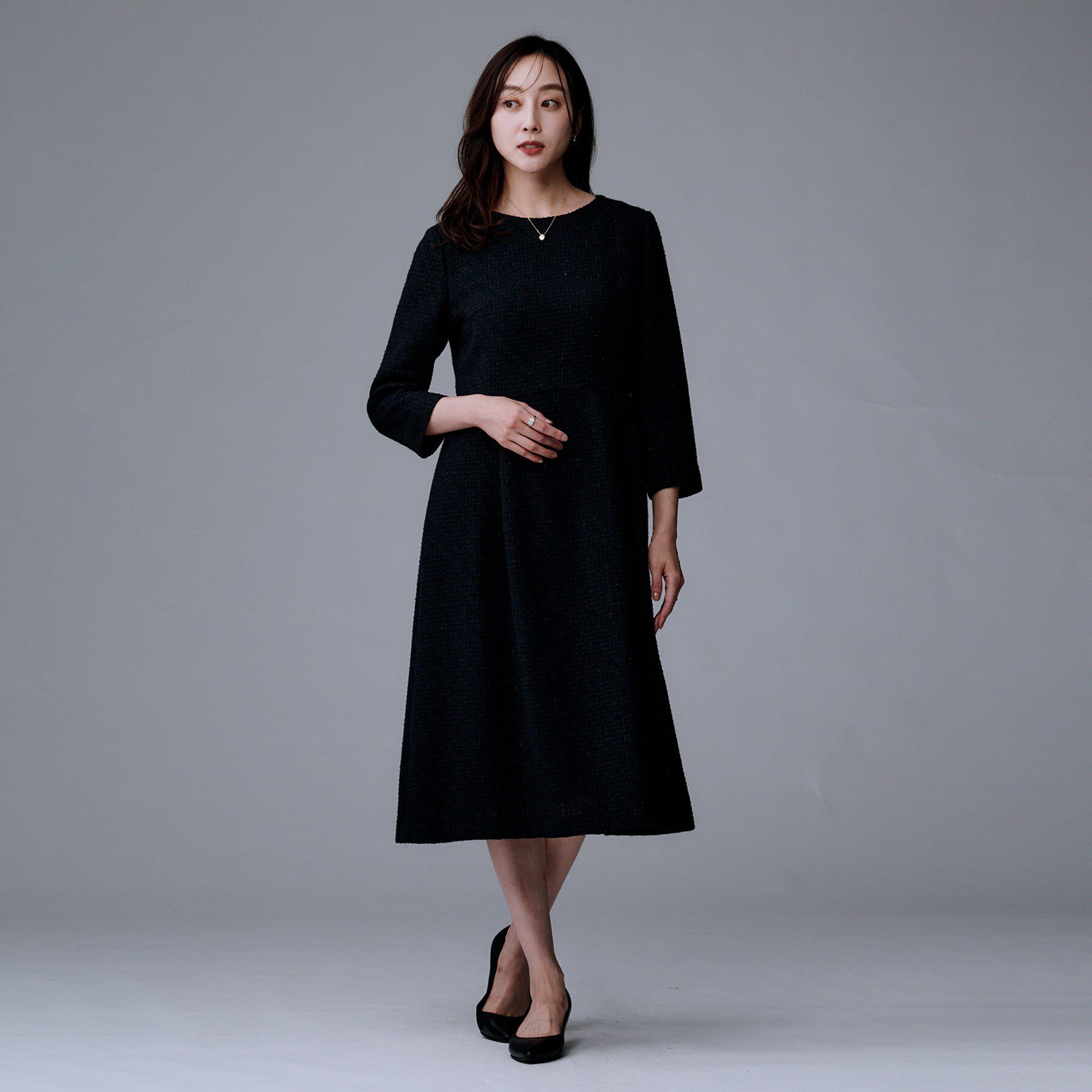 UNTITLED「【セットアップ可能/きれいめ】ツイードワンピース」|ワンピース|