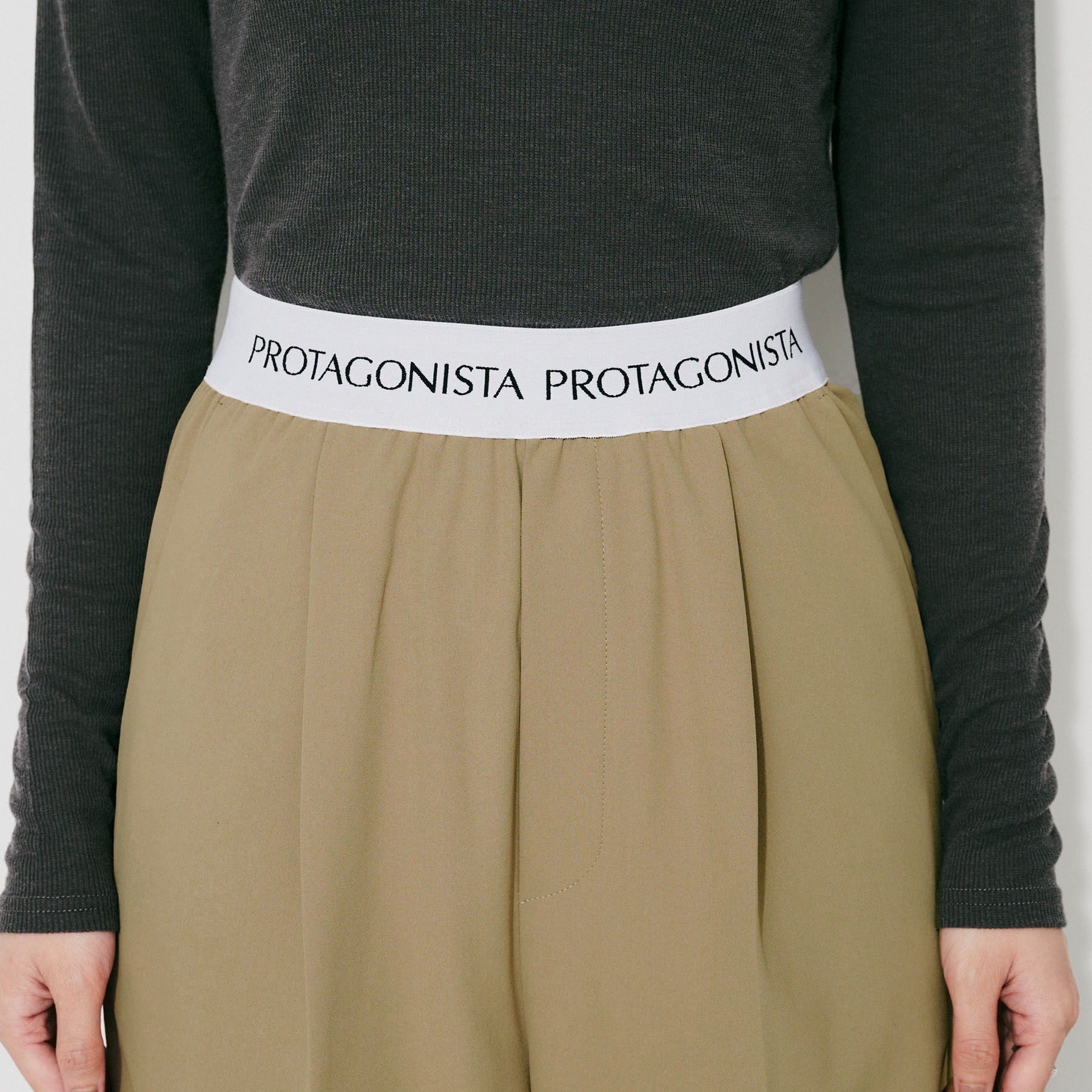 UNTITLED「【PROTAGPNISTA】QUICK DRY WAIST LOGO PANTS」|その他|