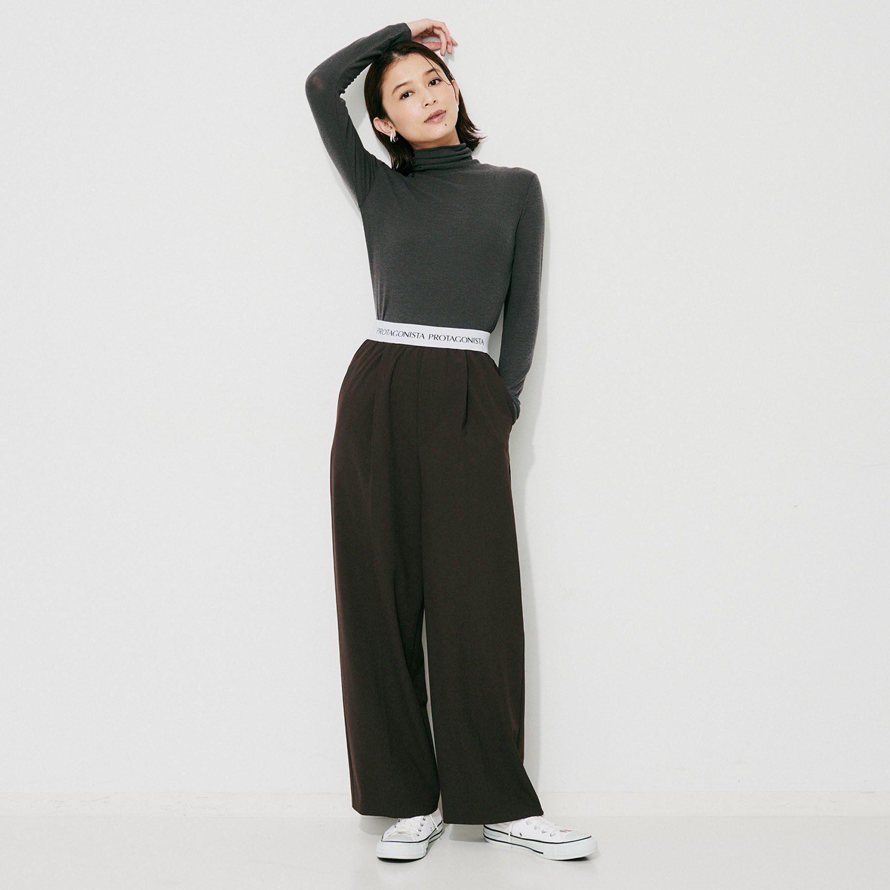 UNTITLED「【PROTAGPNISTA】QUICK DRY WAIST LOGO PANTS」|その他|