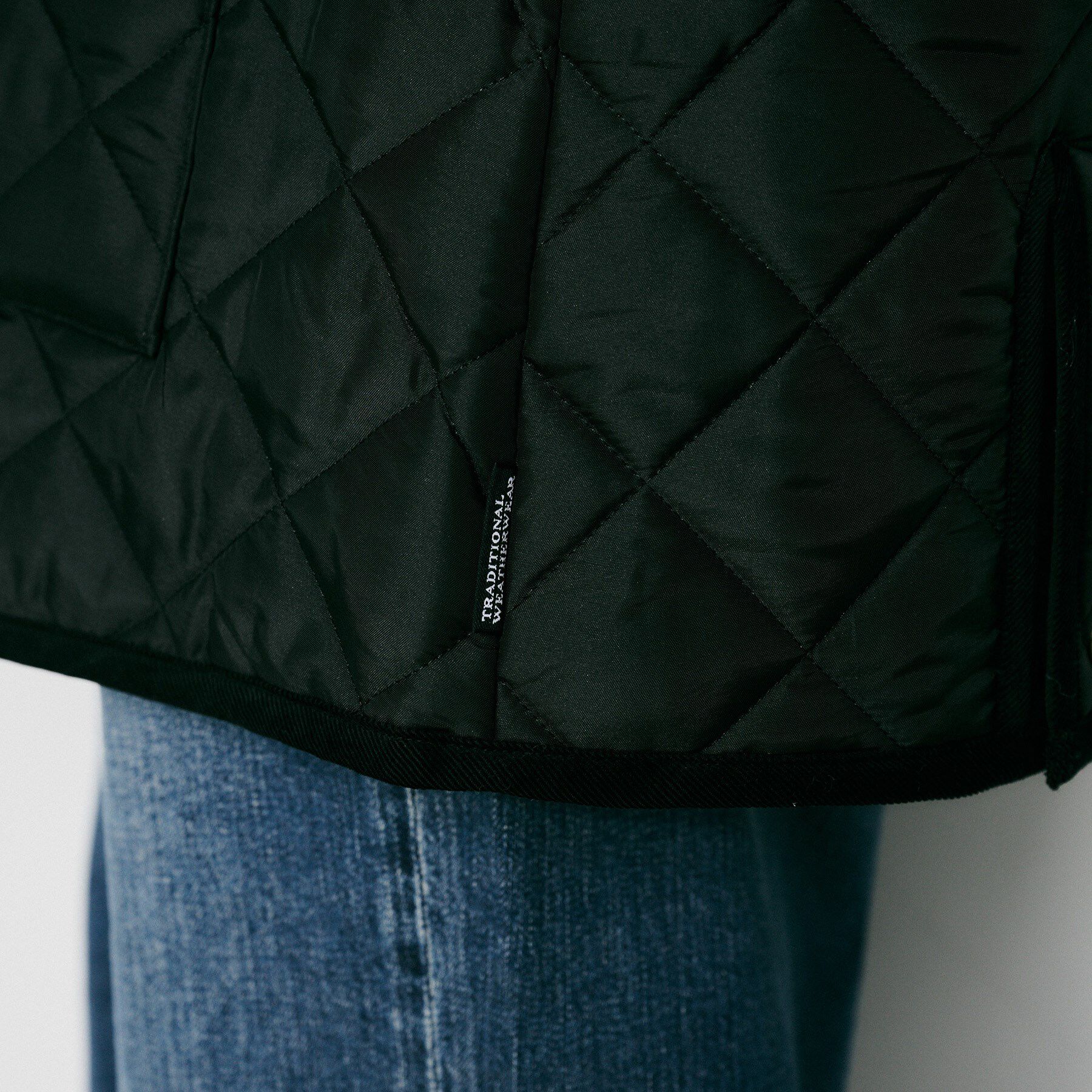 UNTITLED「【 TRADITIONAL WEATHERWEAR 】アークリー Aライン ミドルコート」|ノーカラーコート|