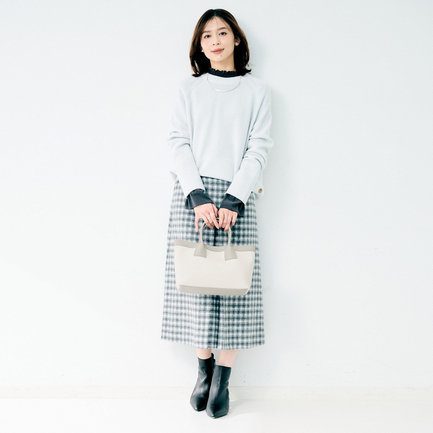 UNTITLED「バイカラートート」|トートバッグ|