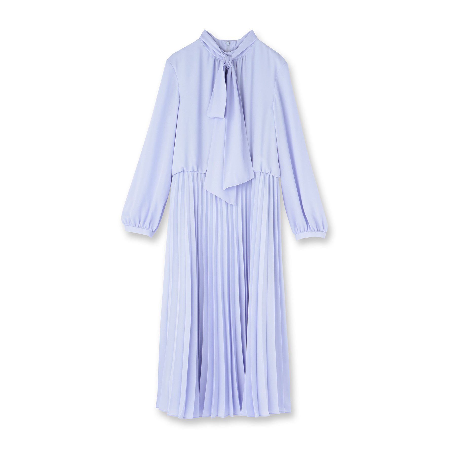 UNTITLED「【フォーマル/洗える】ボウタイ プリーツワンピース」|ワンピース|