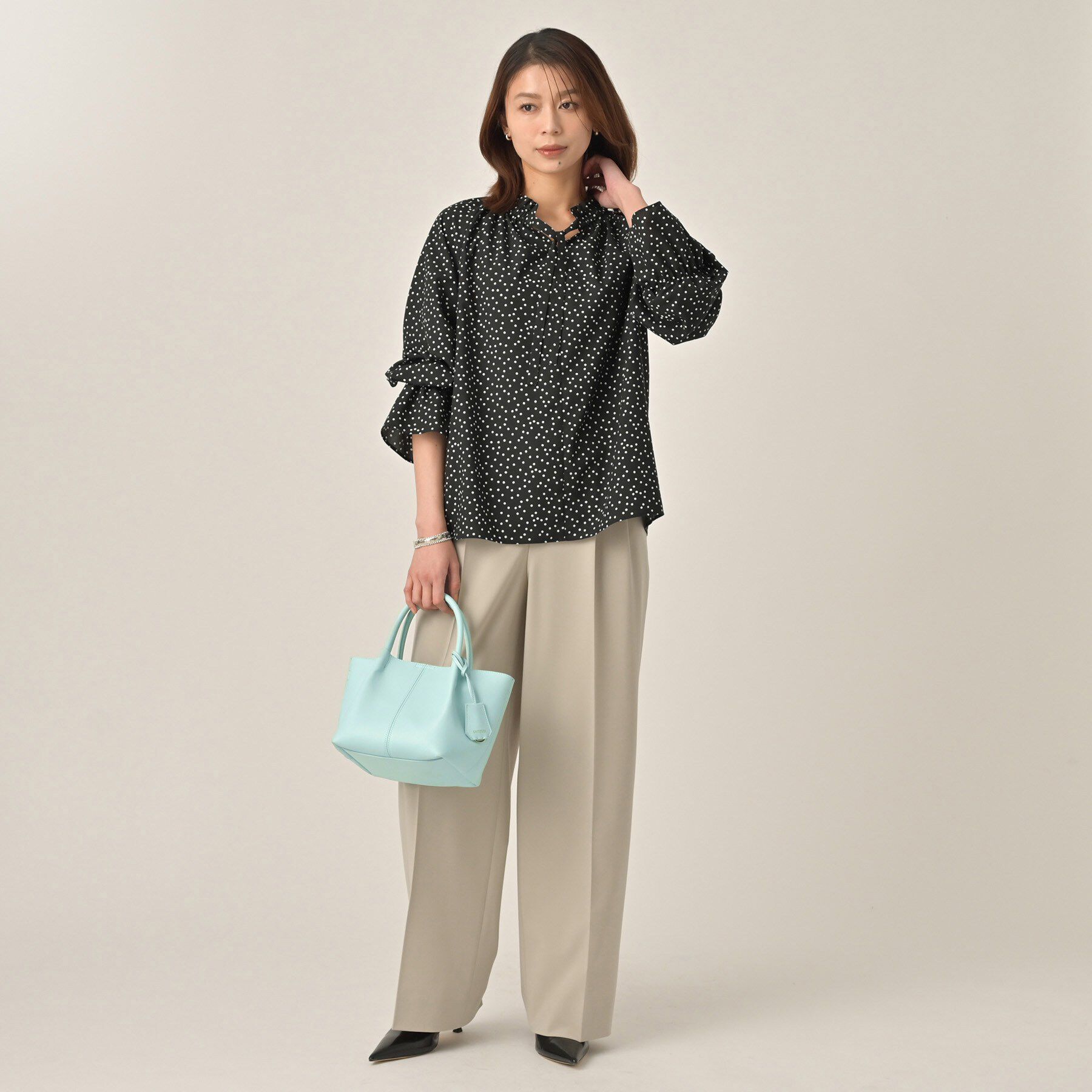 UNTITLED「スプリットレザーミニトート」|トートバッグ|