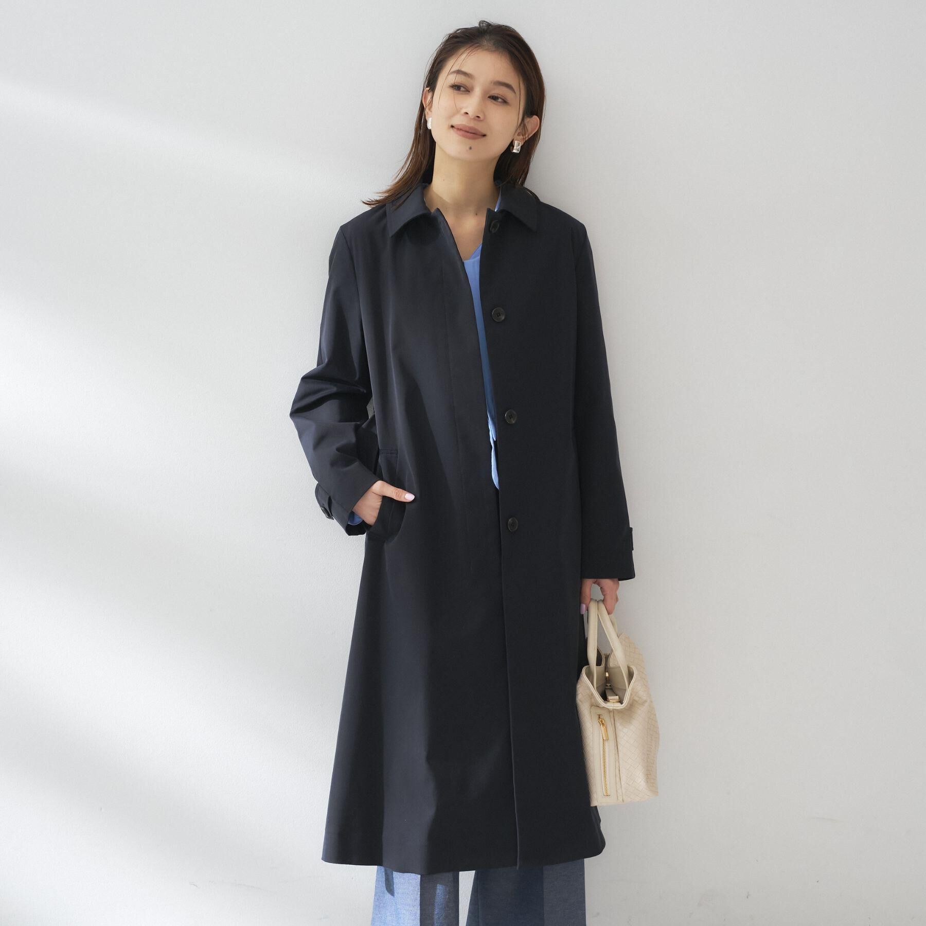 UNTITLED「【はっ水/洗える】タスランステンカラーコート」|ステンカラーコート|