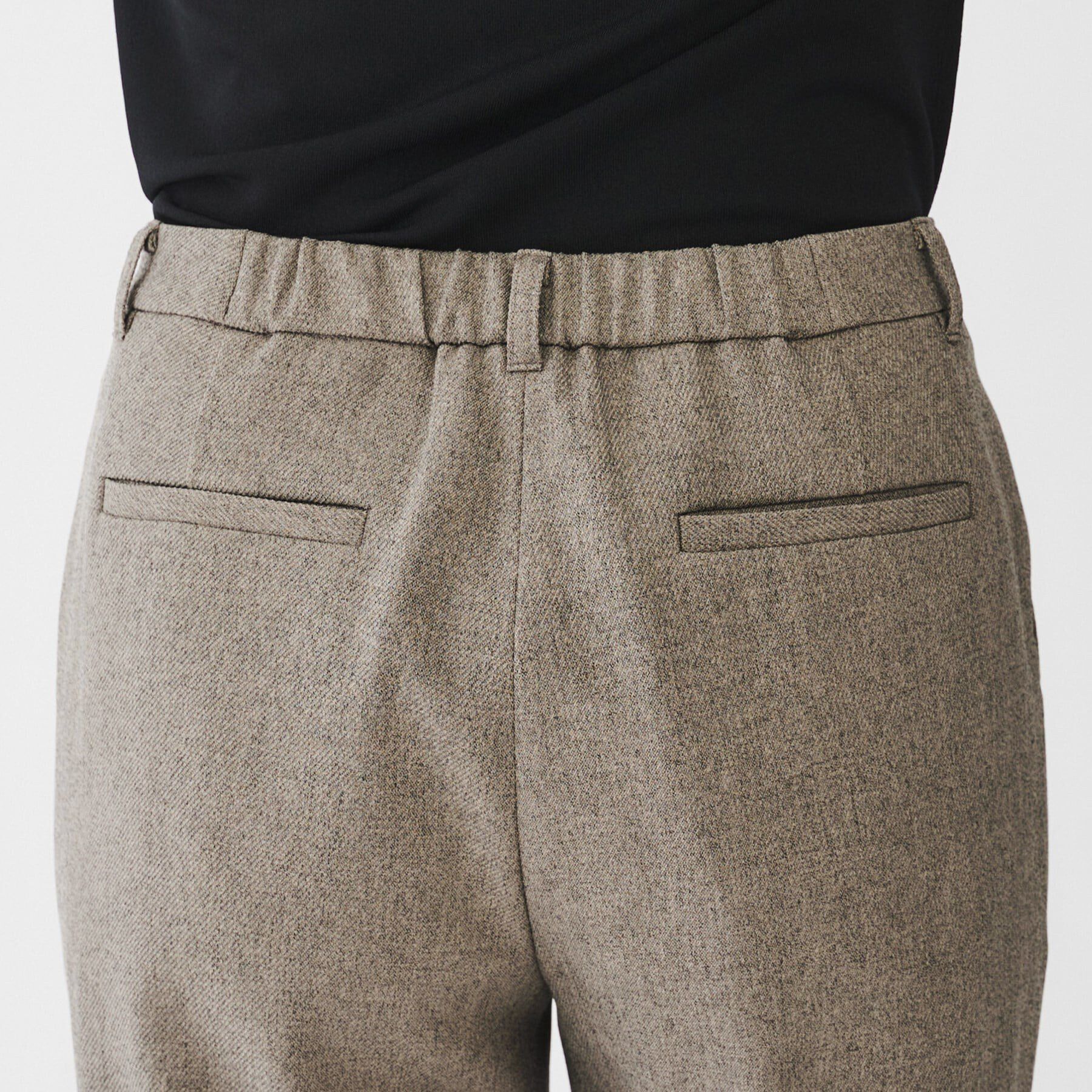 UNTITLED「【通勤スーツ／入卒／セレモニー】ウーステッドカルゼ テーパードパンツ」|その他|