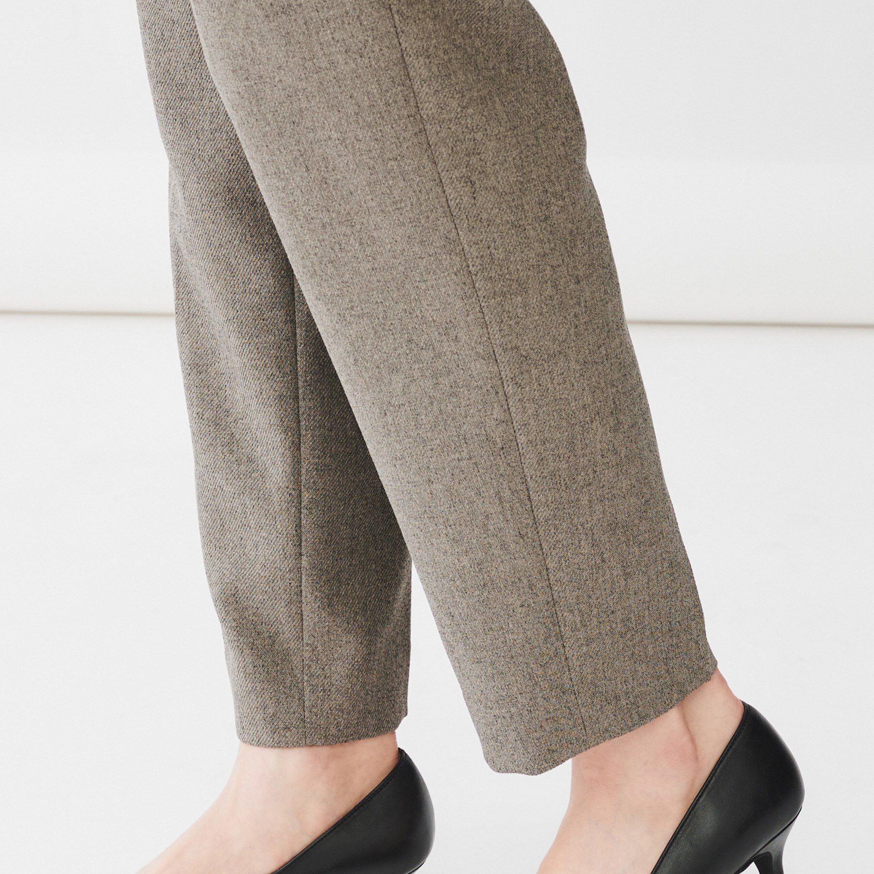 UNTITLED「【通勤スーツ／入卒／セレモニー】ウーステッドカルゼ テーパードパンツ」|その他|