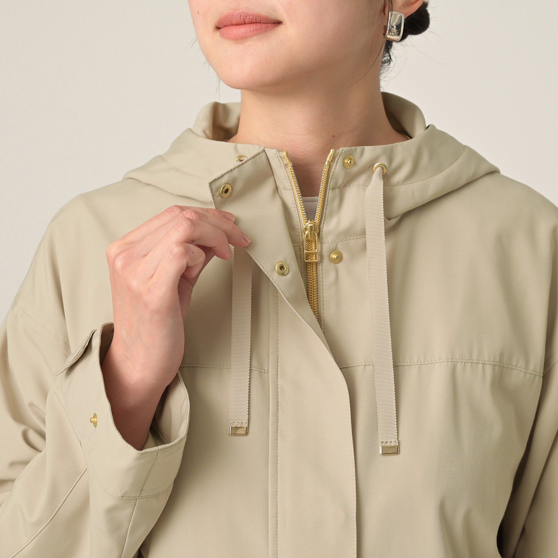 UNTITLED「【洗える/はっ水】リラクシーマウンテンパーカー」|ブルゾン・スタジャン|