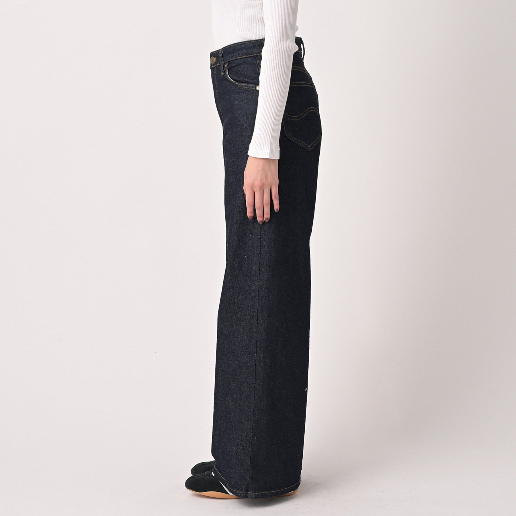 UNTITLED「【LEE】STANDARD WARDROBE ワイドパンツ」|デニム|