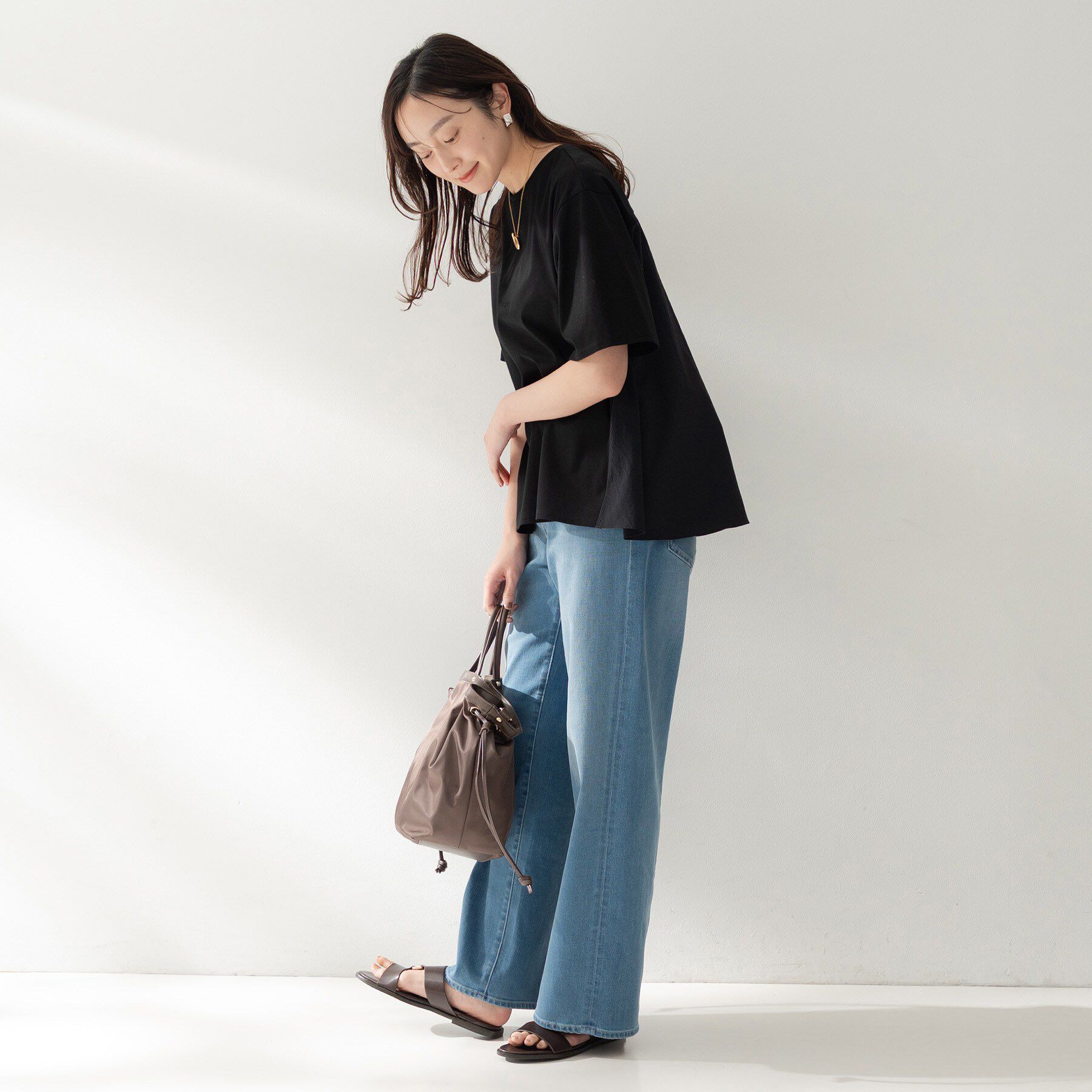 UNTITLED「2WAYドロストトート」|トートバッグ|