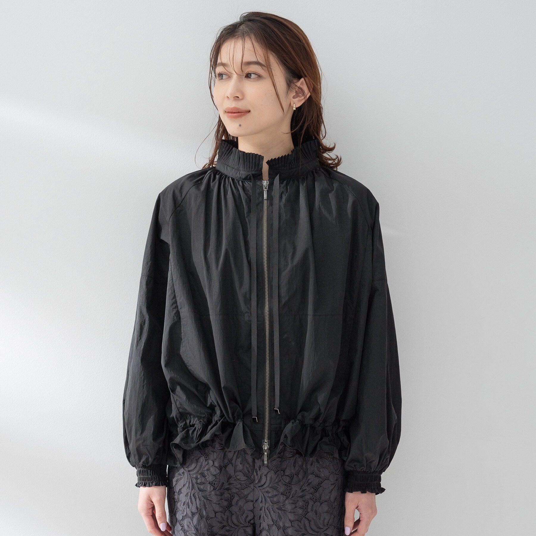 UNTITLED「【MARILYN MOON】プリーツマリンブルゾン」|ブルゾン・スタジャン|