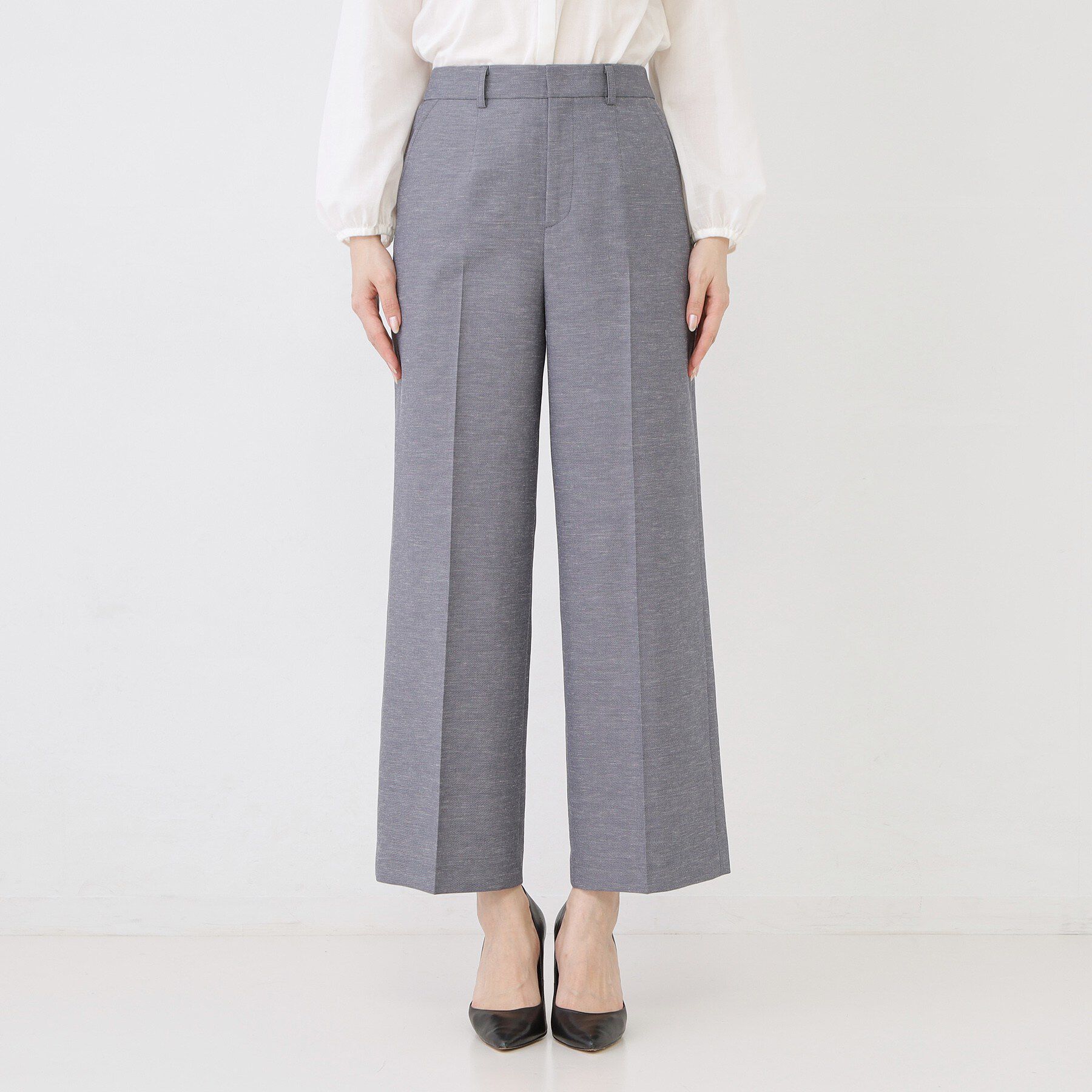 COUP DE CHANCE「【手洗い可／日本製／セットアップ可】セミワイドパンツ」|その他|
