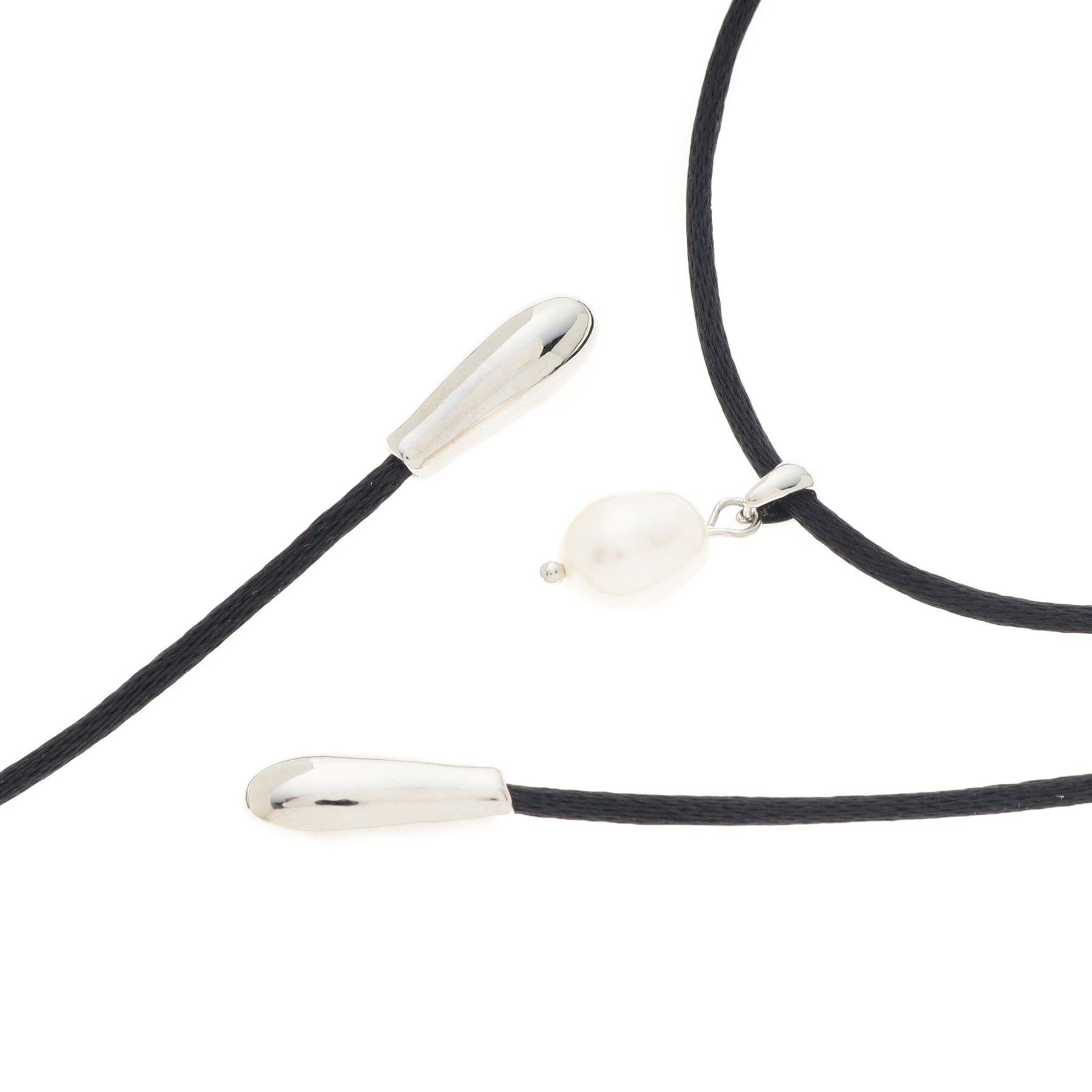 Reflect「【2WAY】2連サテンコードネックレス」|ネックレス|