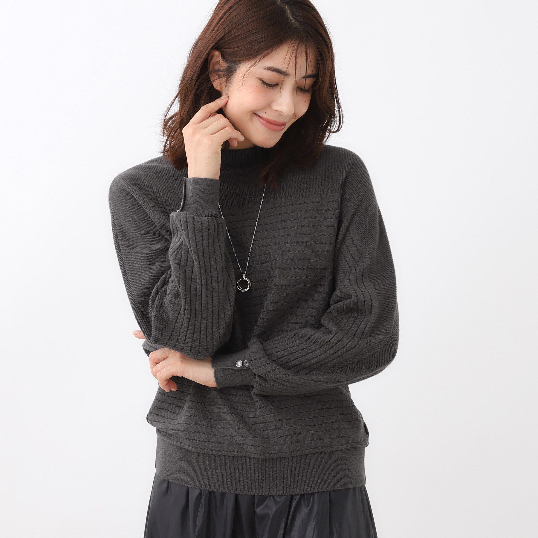 Reflect「【秋映え／ゆったり着られる◎】ドルマンシルエットニット」|ニット・セーター|