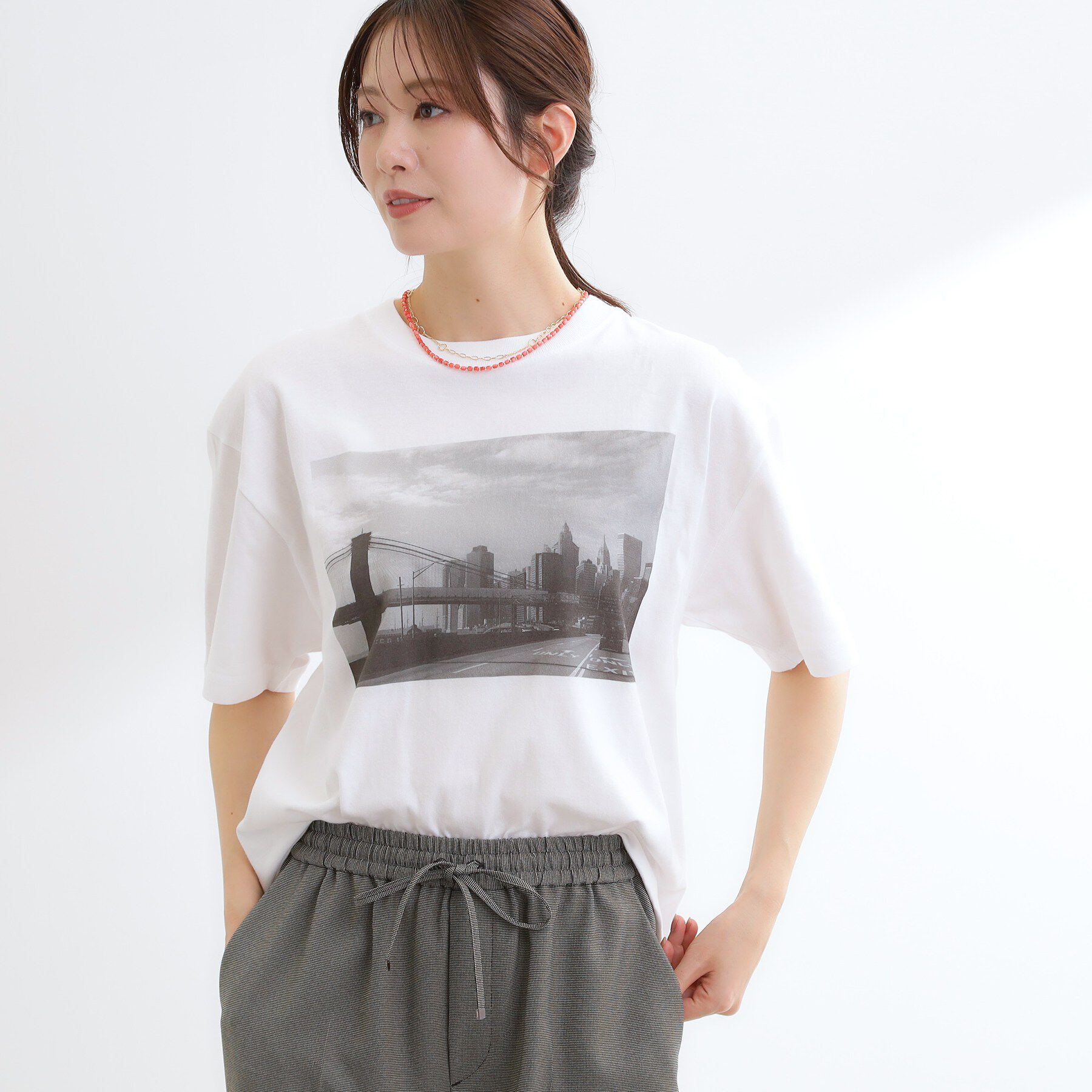 Reflect「【STAR＆STRIPE】フォトTシャツ」|Tシャツ・カットソー|
