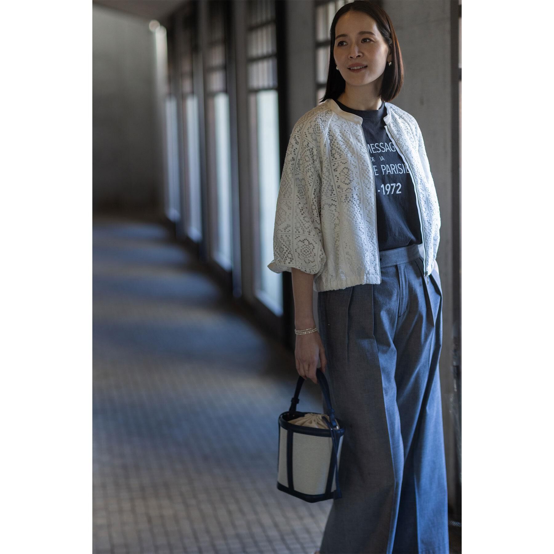 Reflect「ダンガリーワイドパンツ」|その他|