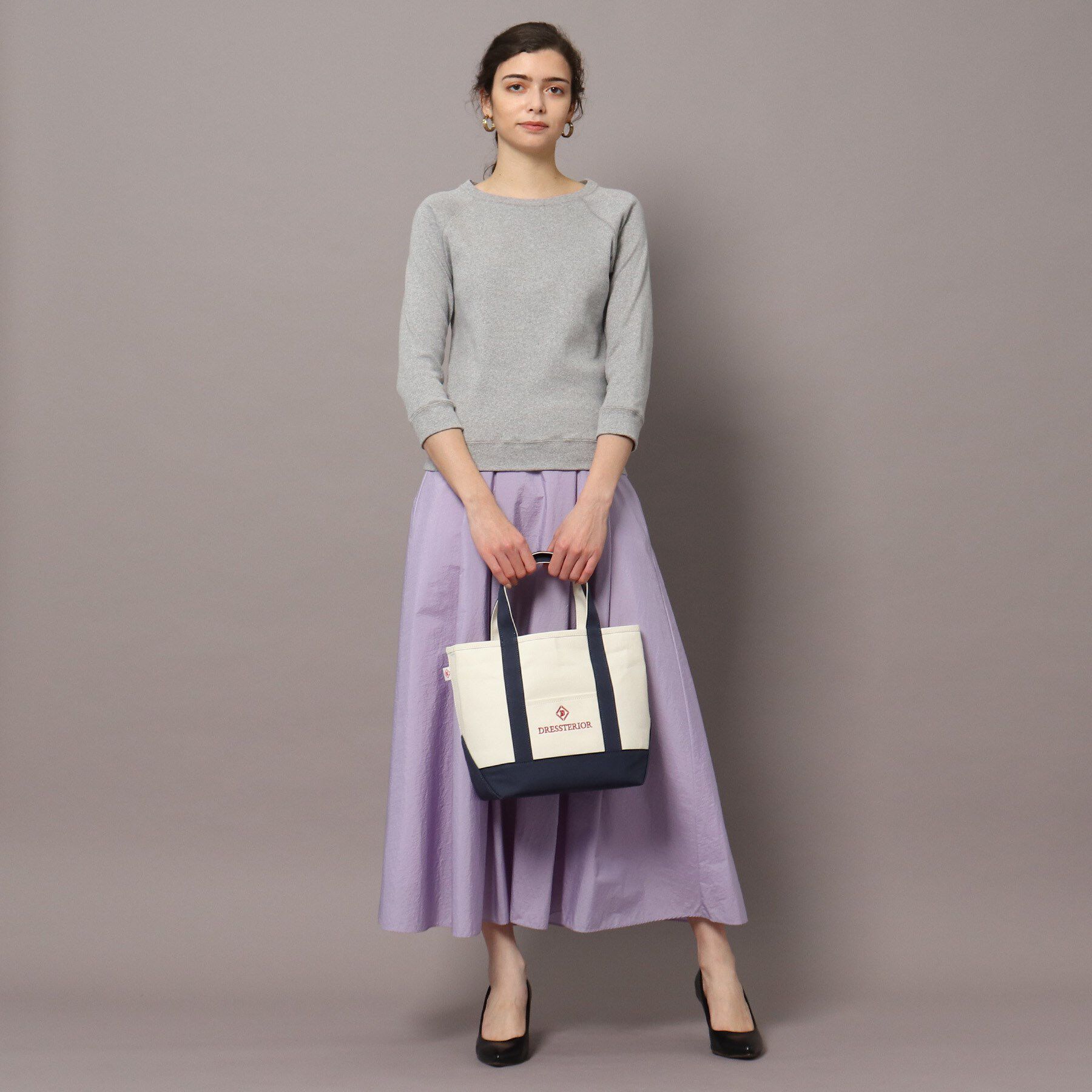 DRESSTERIOR「ラグランスリーブコットンプルオーバー」|パーカー|