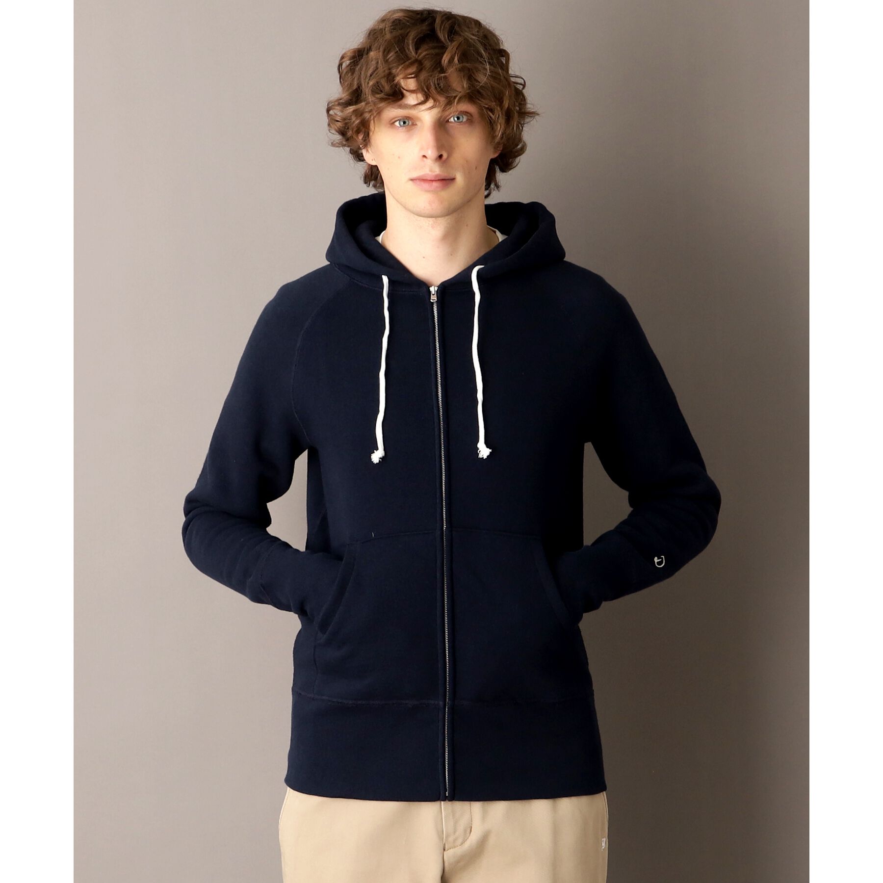 DRESSTERIOR「【ベストセラー】デキシー吊裏毛ジップアップパーカ」|パーカー|