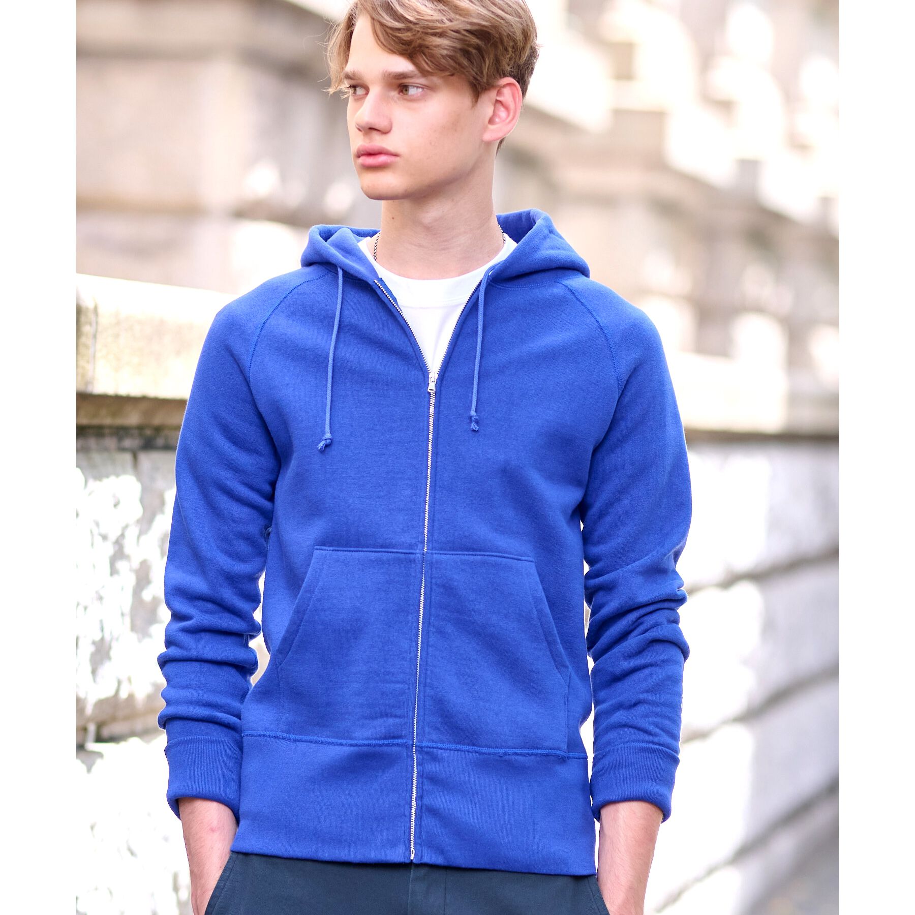 DRESSTERIOR「【ベストセラー】デキシー吊裏毛ジップアップパーカ」|パーカー|