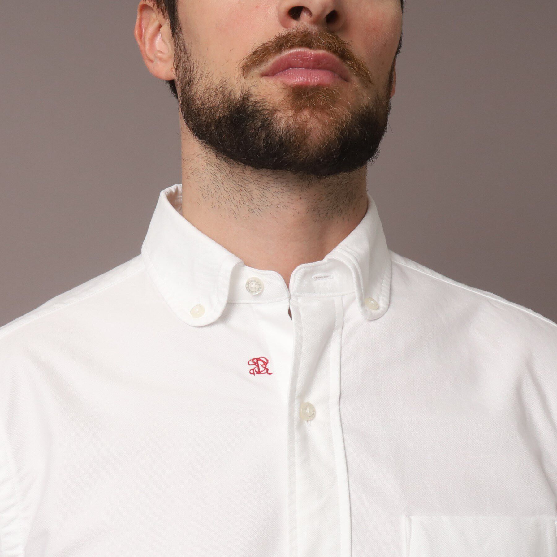 DRESSTERIOR「オックスフォード ラウンドカラーシャツ」|シャツ・ブラウス|