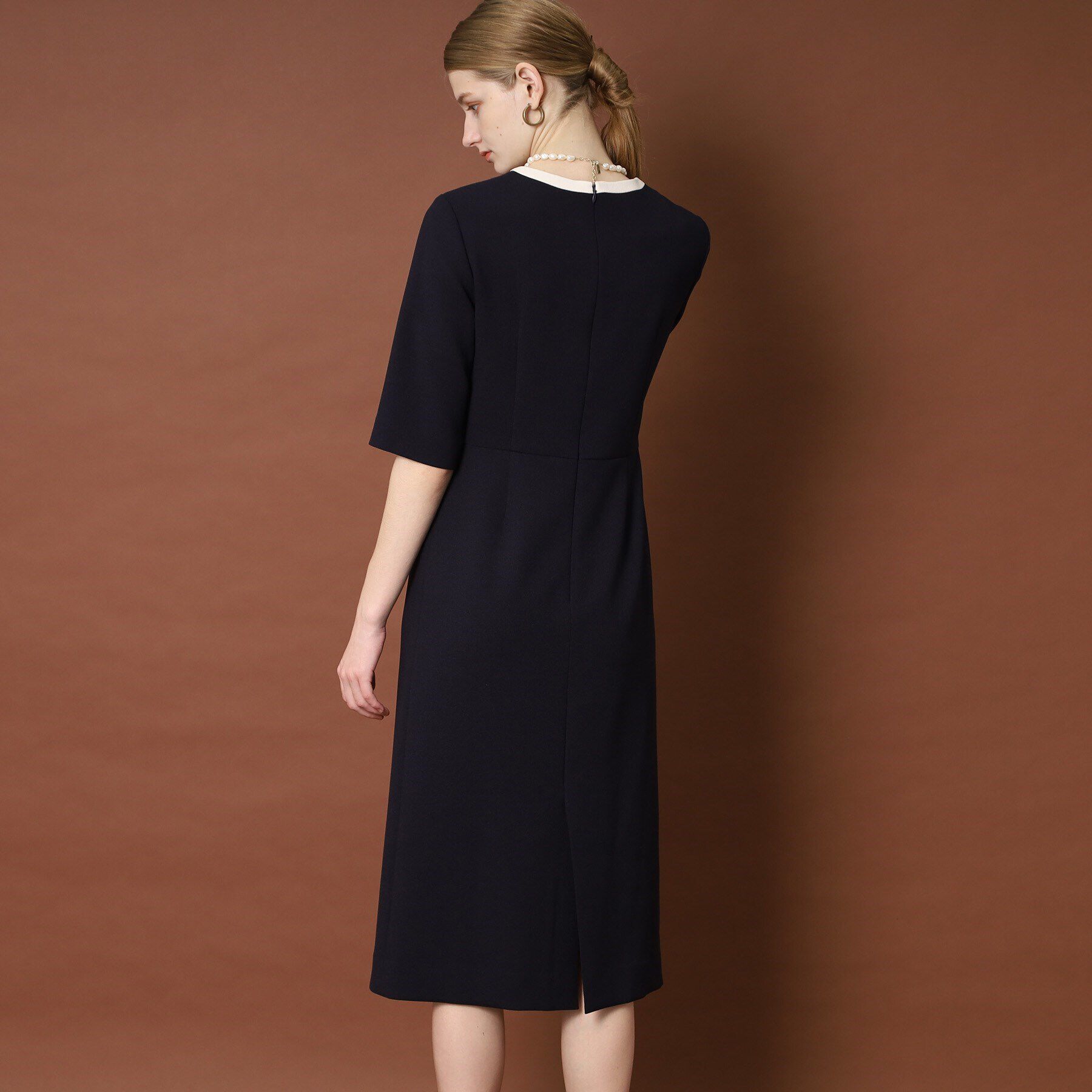 DRESSTERIOR「【セットアップ可】バイカラーワンピース」|ワンピース|