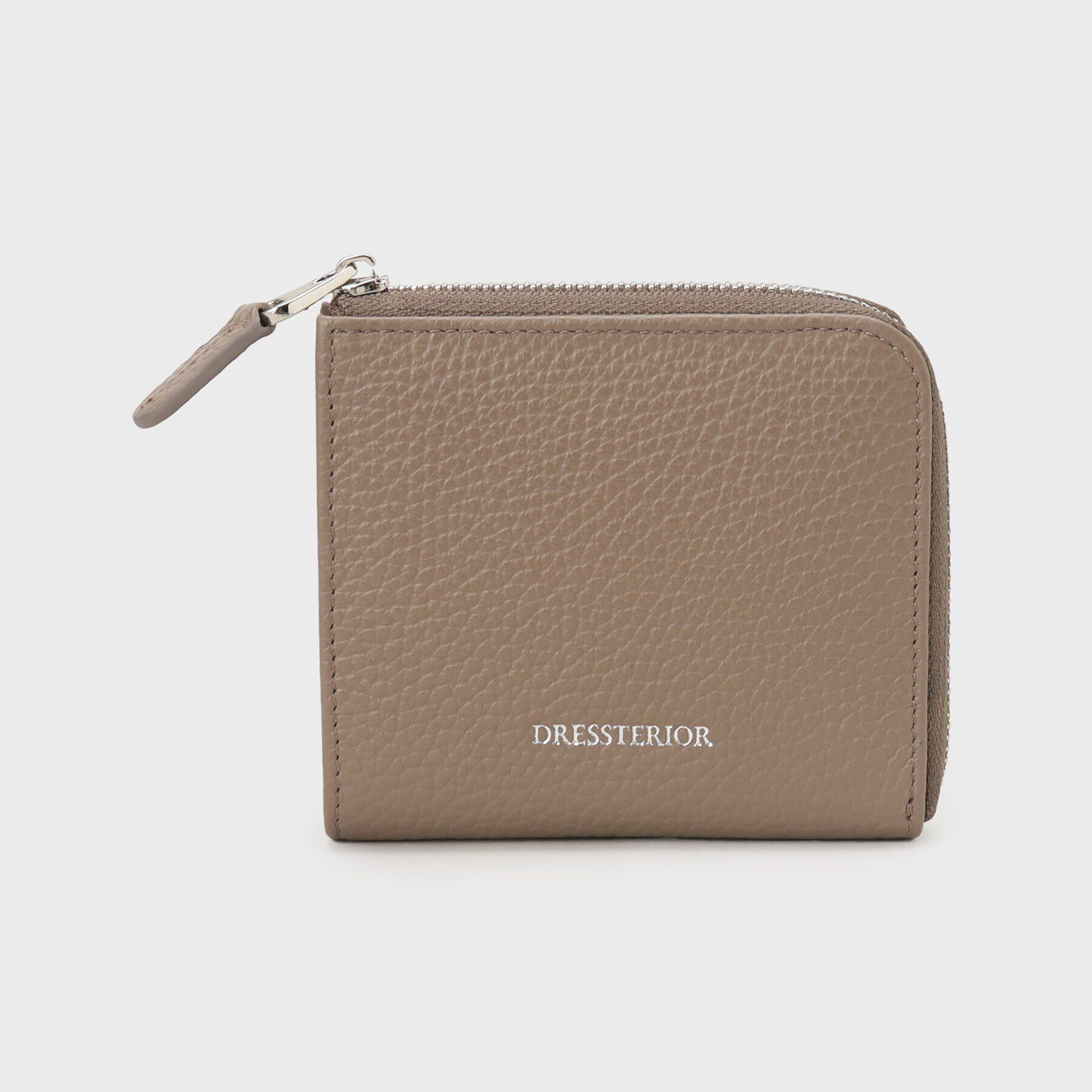 DRESSTERIOR「イタリアレザー ハーフジップウォレット」|財布|