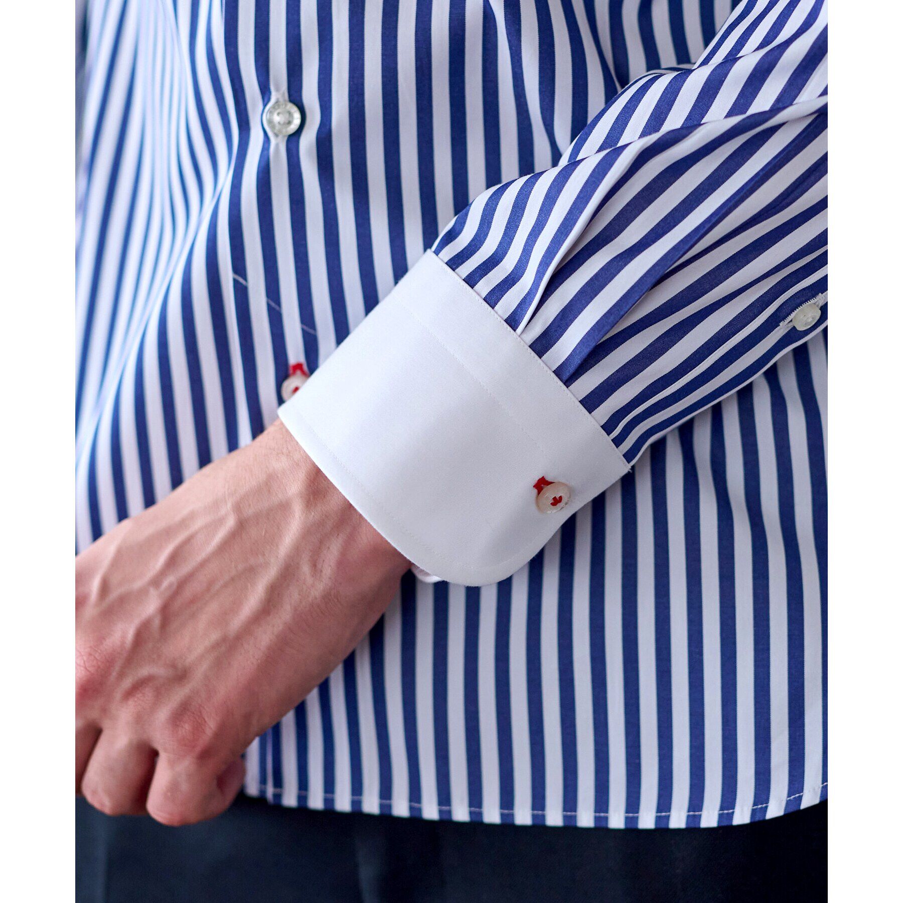 DRESSTERIOR「ロンストクレリックカラーシャツ」|シャツ・ブラウス|