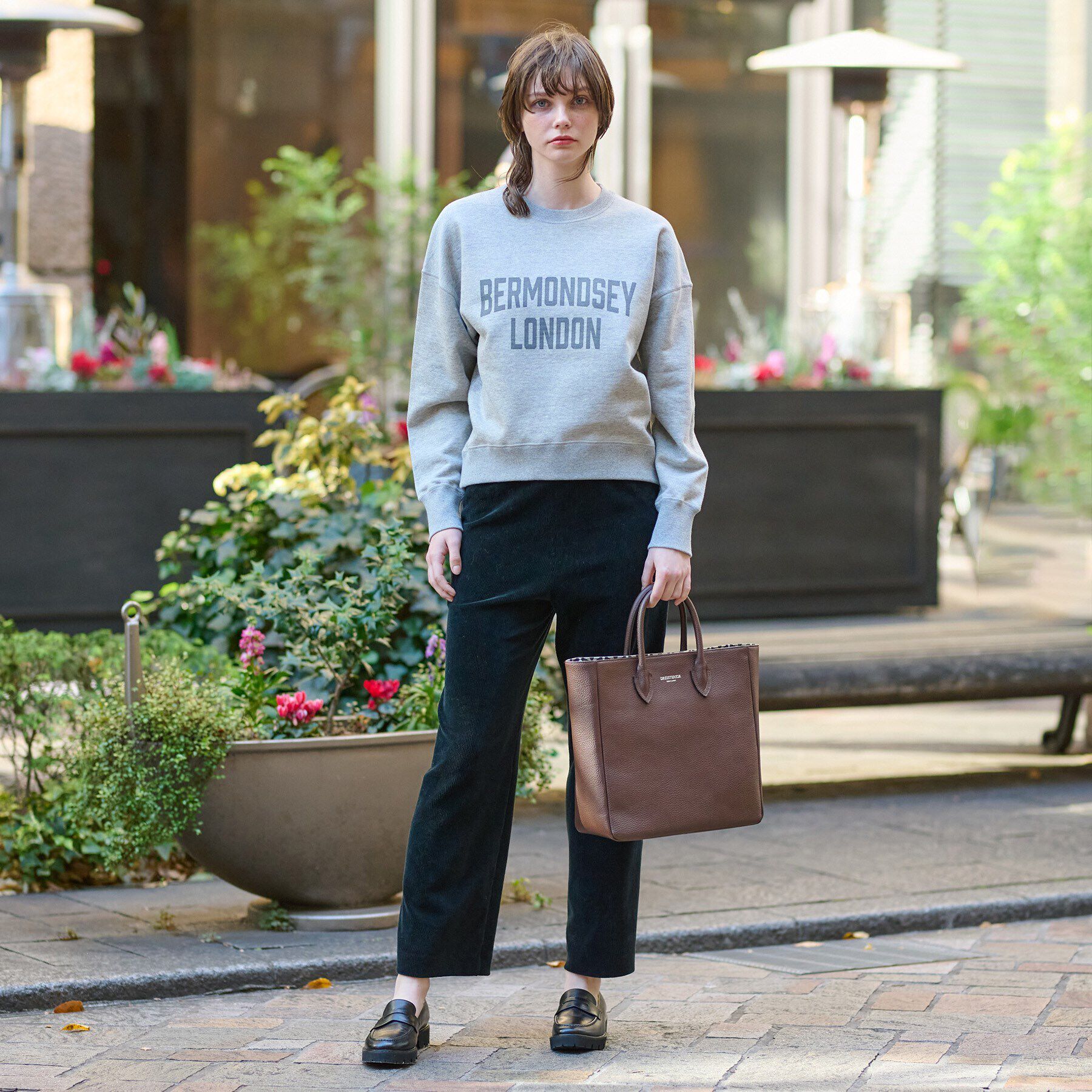 DRESSTERIOR「ヴィンテージロゴスウェット」|パーカー|