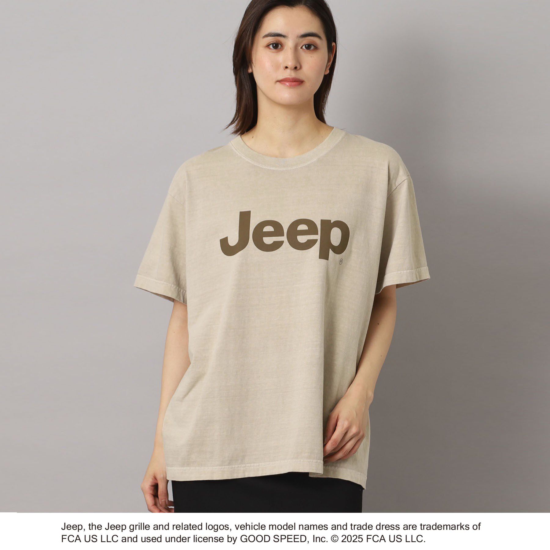 DRESSTERIOR「GOOD ROCK SPEED（グッドロックスピード）JEEP（R） ロゴ Tシャツ」|Tシャツ・カットソー|