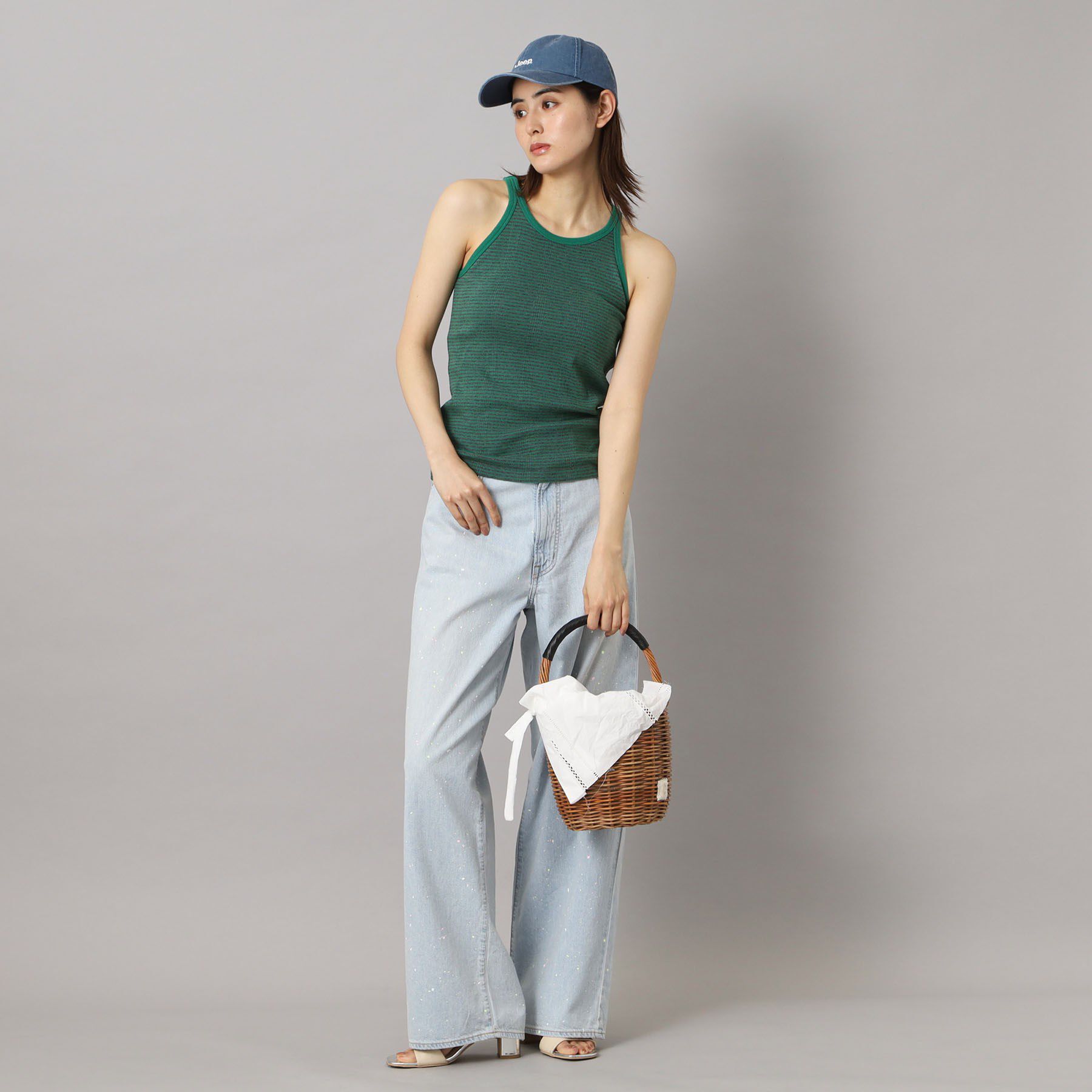 DRESSTERIOR「Robert．P．Miller（ロベルト・ピー・ミラー）Prib A／S タンクトップ」|キャミソール|