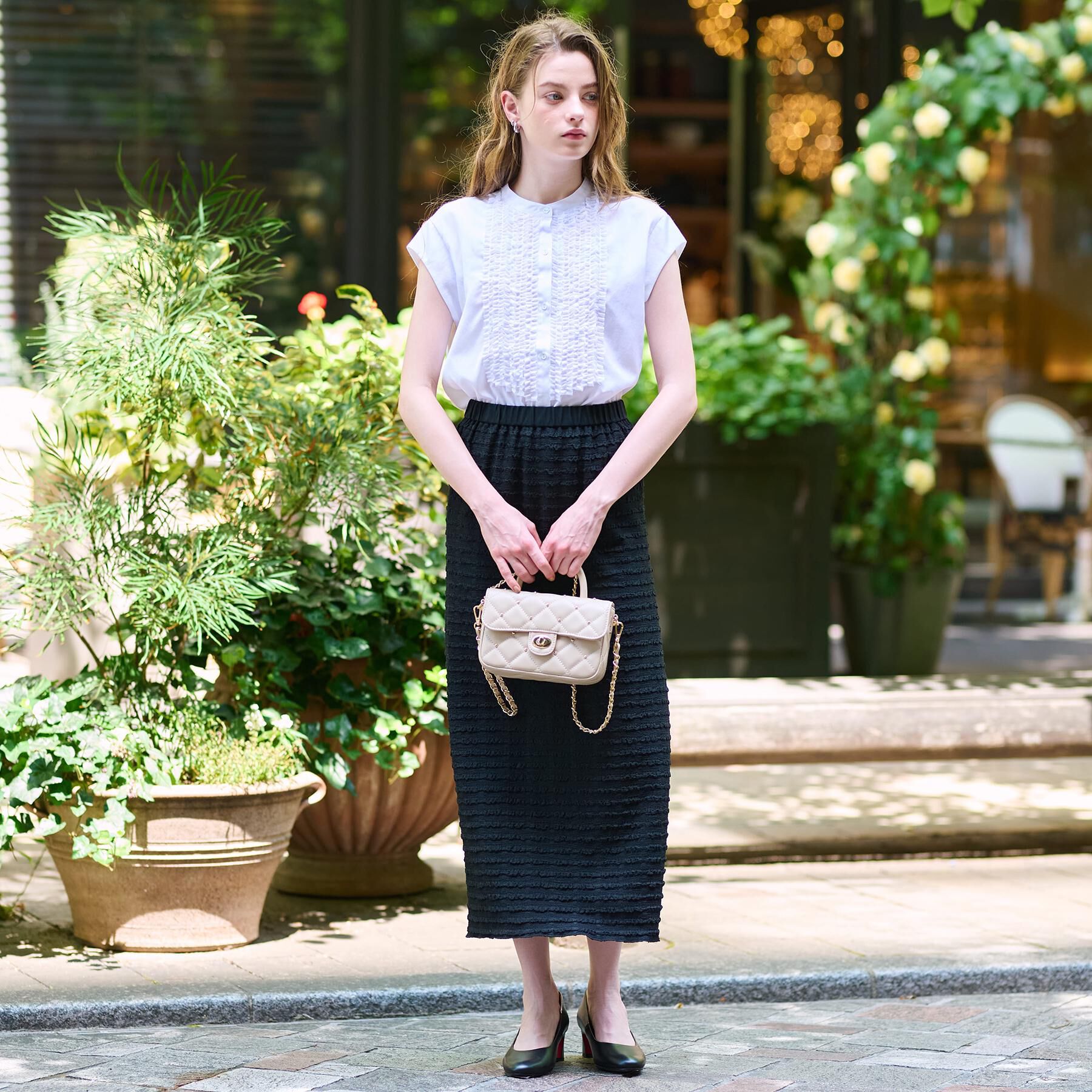 DRESSTERIOR「キルテッドショルダーバッグ」|ショルダー・メッセンジャー|