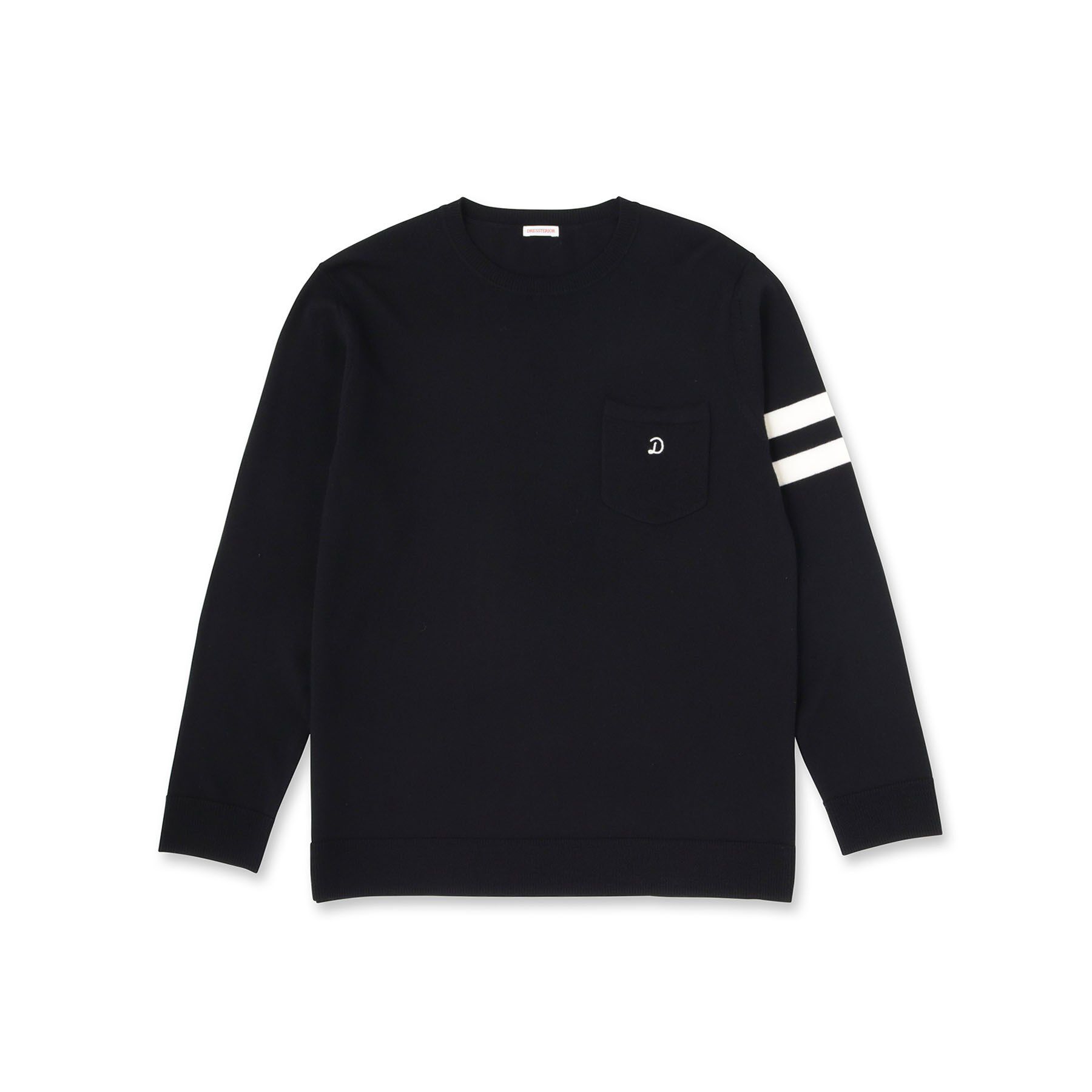 DRESSTERIOR「ウォッシャブルファインメリノ クルーネックニット」|ニット・セーター|