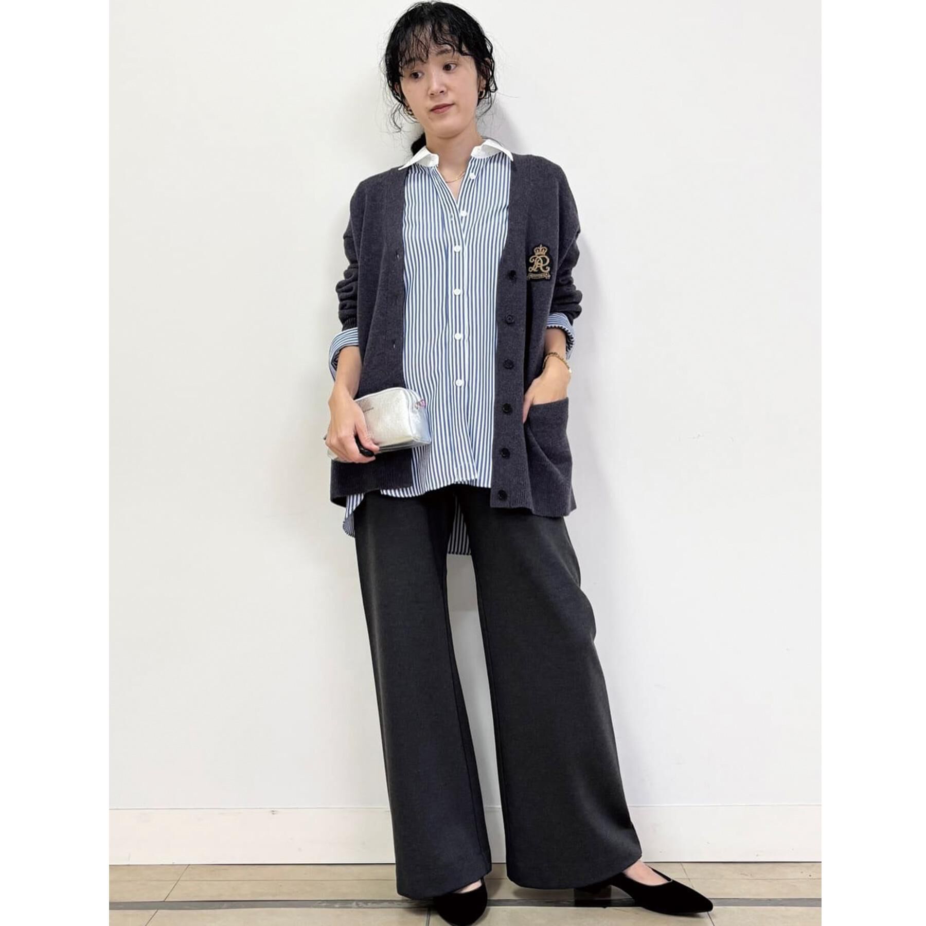 DRESSTERIOR「レタードニットカーディガン」|カーディガン|