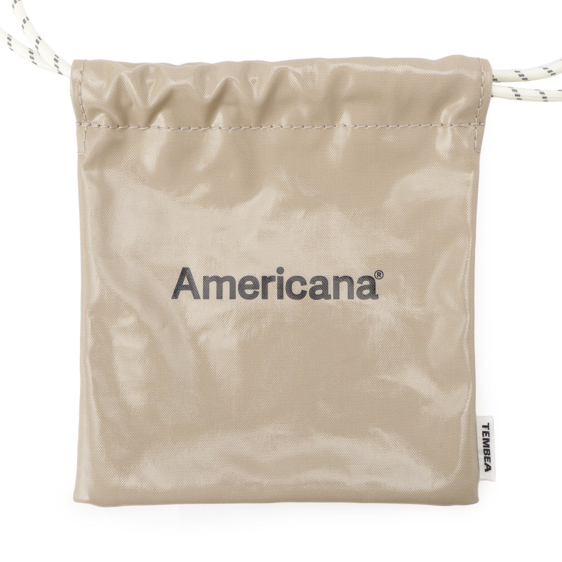 DRESSTERIOR「Americana（アメリカーナ）&times;TEMBEA PVCコーティング巾着」|ハンドバッグ|
