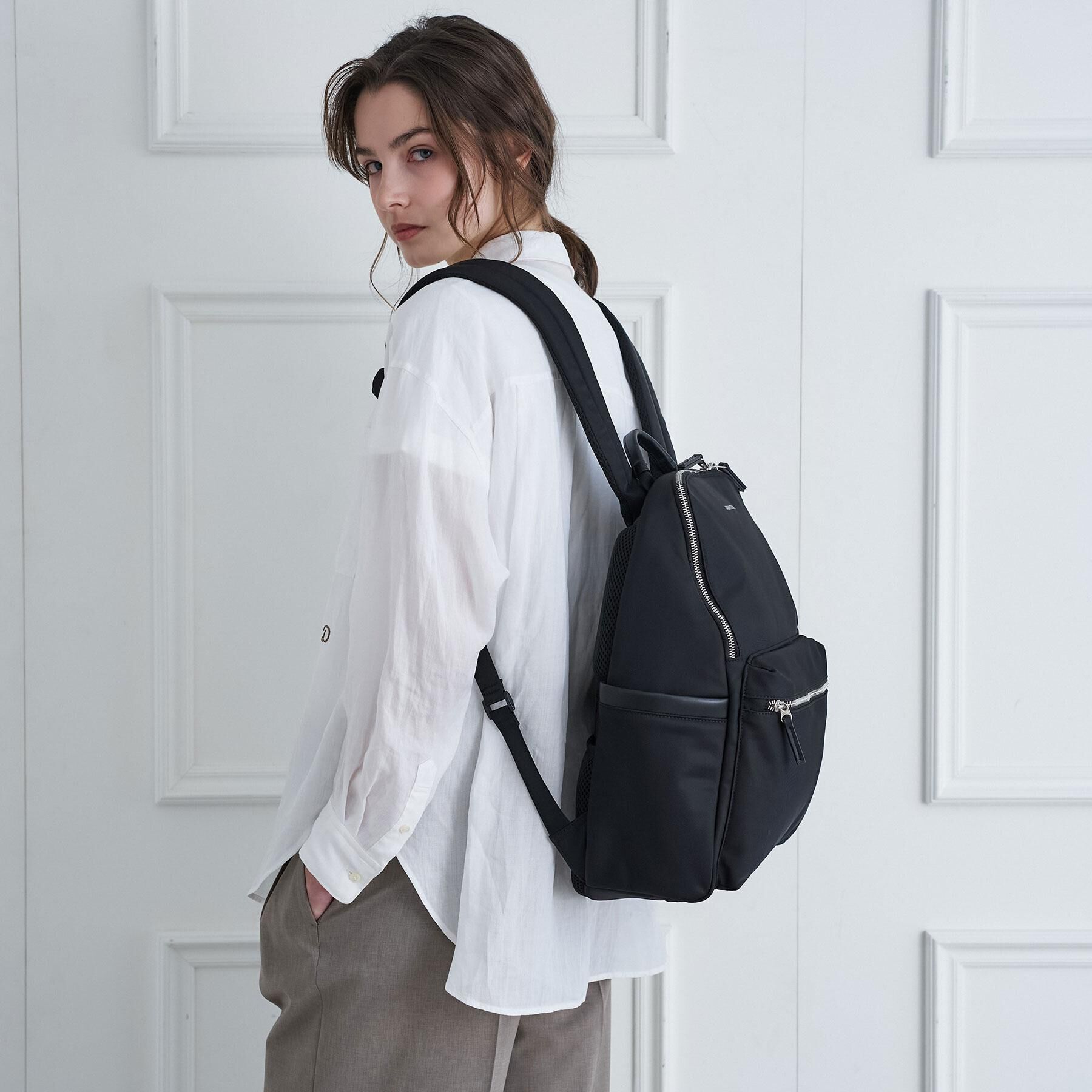 DRESSTERIOR「【荷重軽減】サスペンションマルチポケットリュック」|リュック|