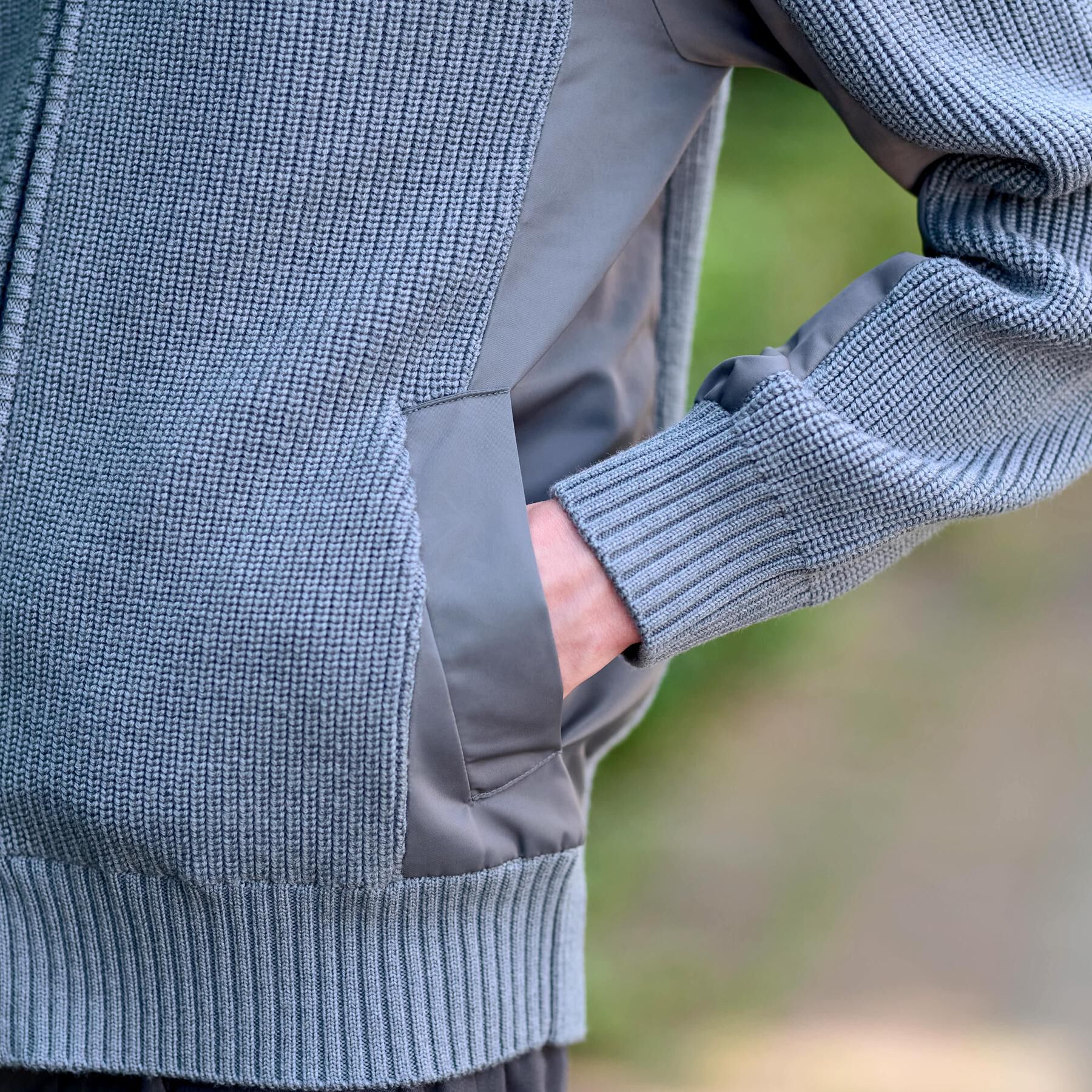 DRESSTERIOR「ミリタリーニットジャケット」|カーディガン|