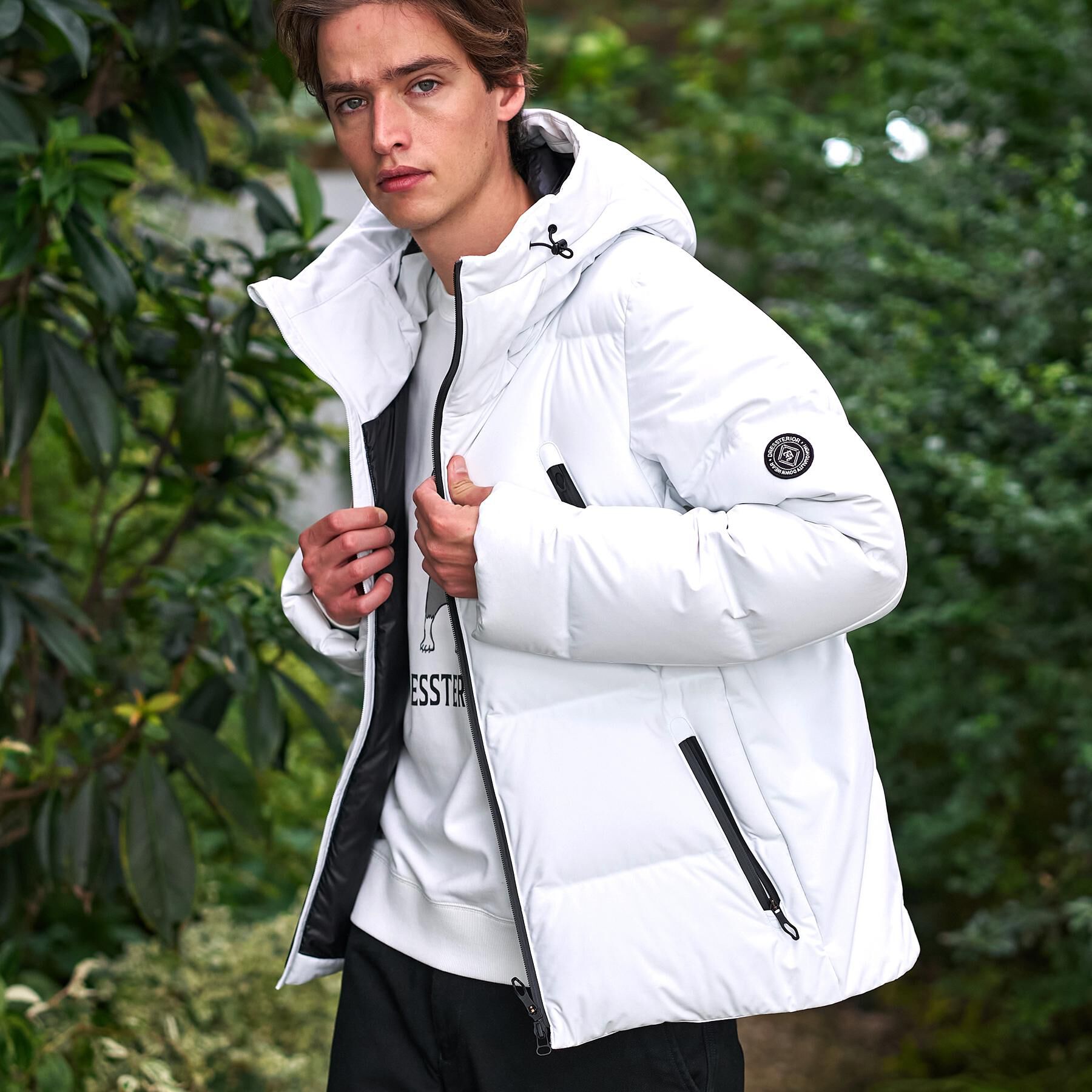 DRESSTERIOR「【700フィルパワー/高品質ダウン】ホワイトグース ホットメルトダウンMark2」|ダウン|