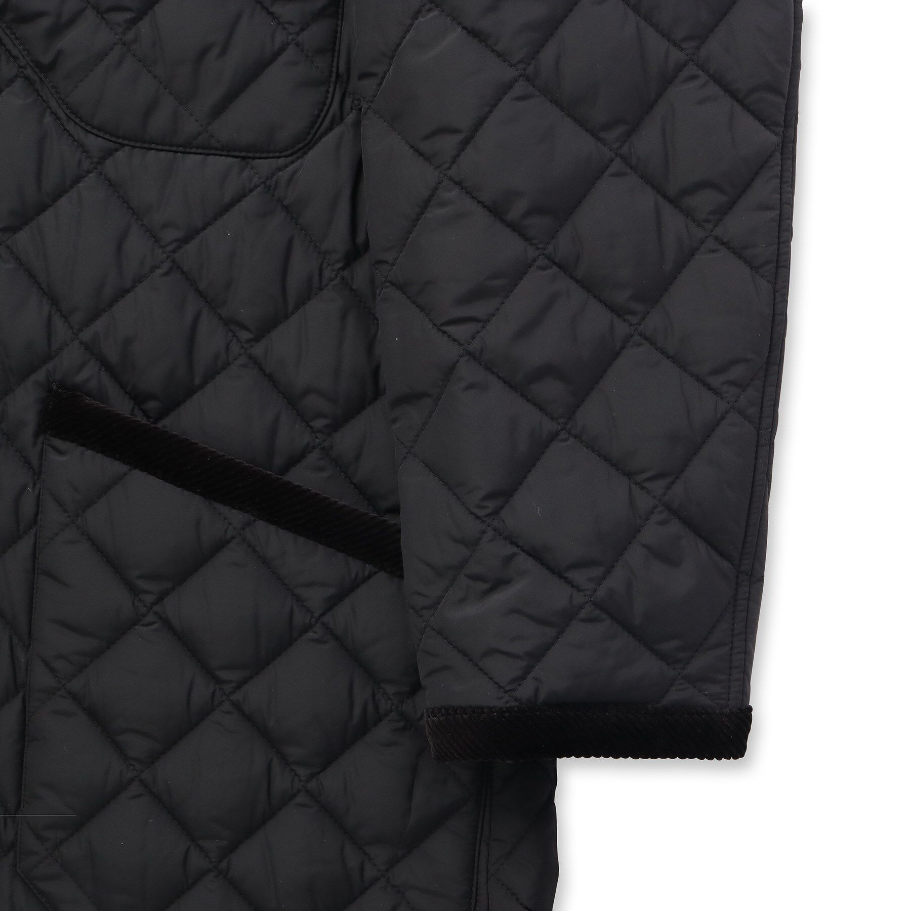 DRESSTERIOR「キルティング フーデット コート」|ダウン|