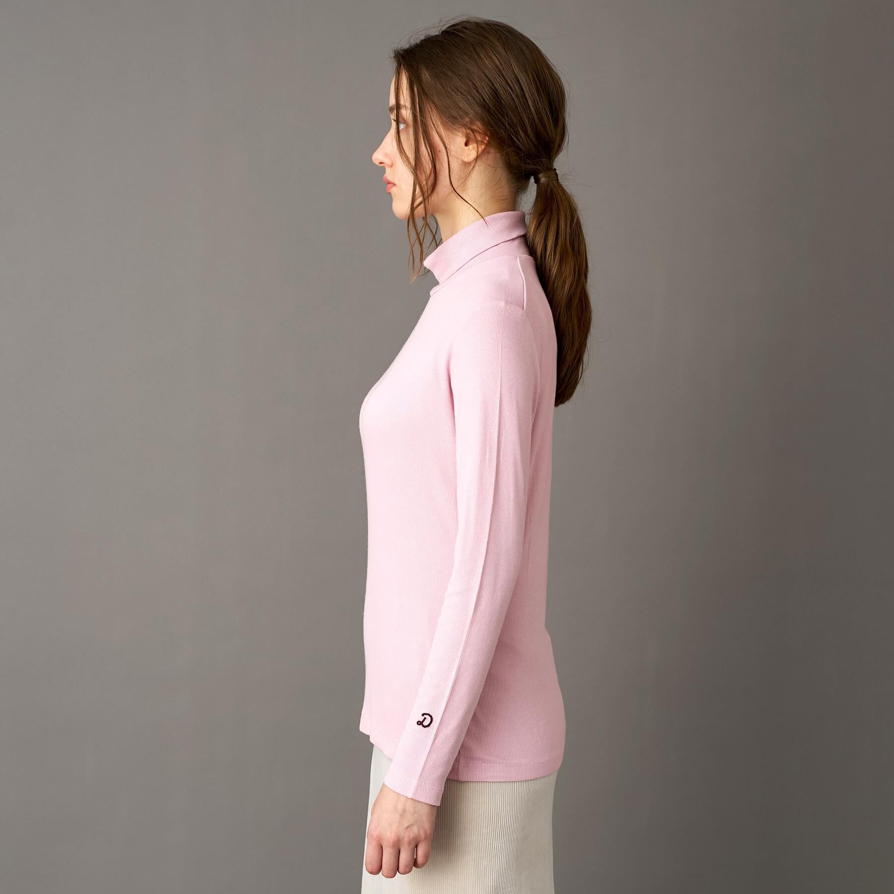 DRESSTERIOR「【インナー使いに最適/しっとり暖かな吸湿発熱素材】タートルネックプルオーバー」|Tシャツ・カットソー|