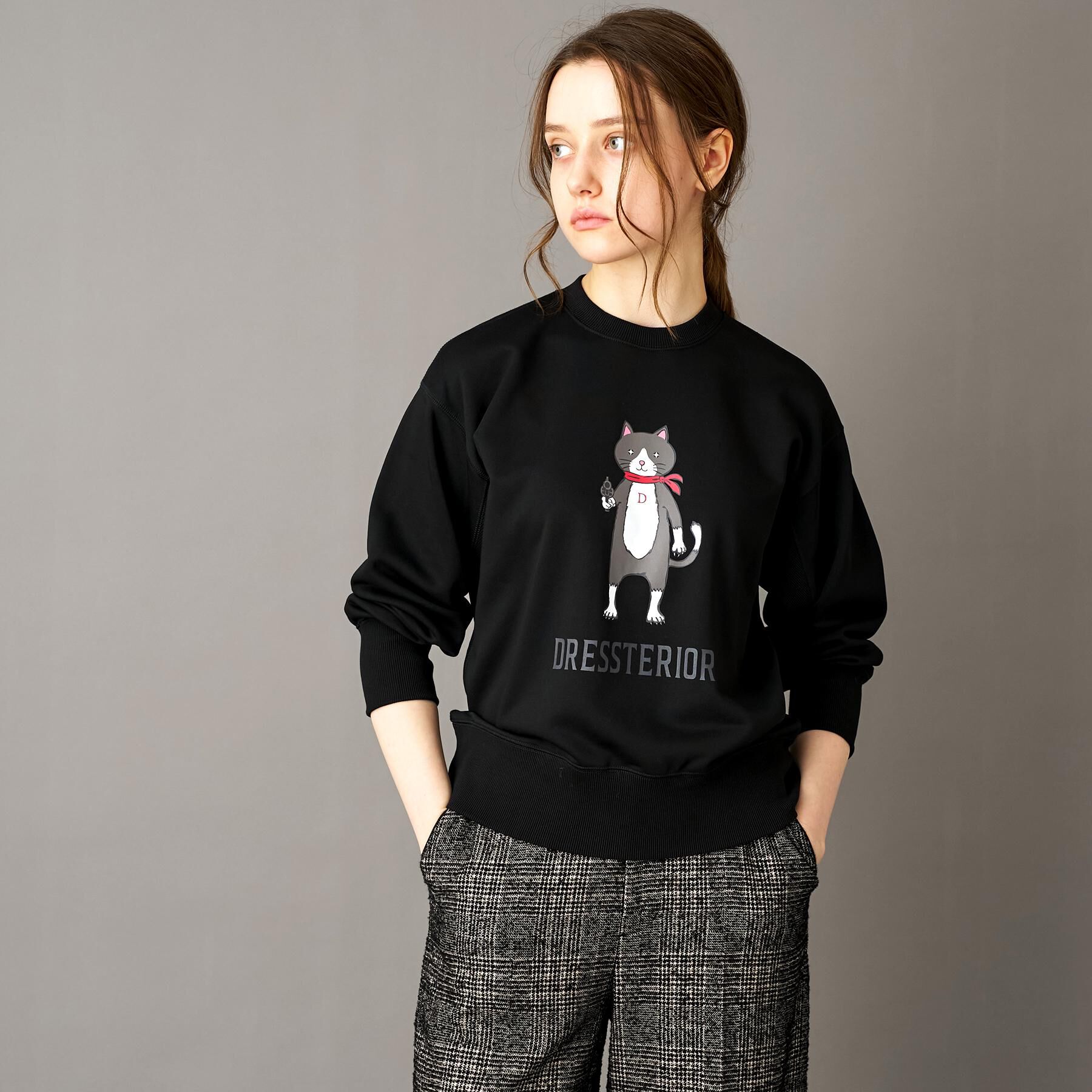 DRESSTERIOR「【ECルクア別注】キャット裏毛スウェット」|パーカー|