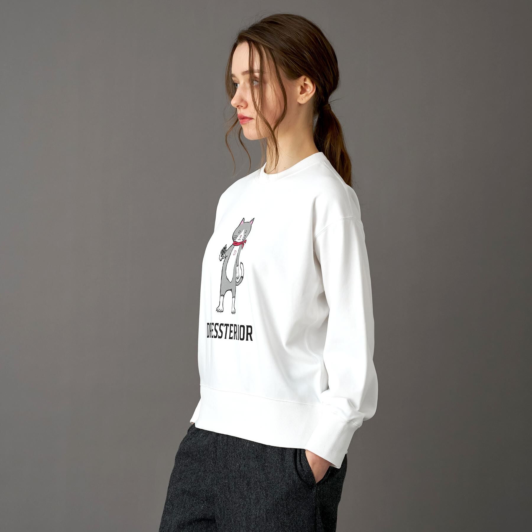 DRESSTERIOR「【ECルクア別注】キャット裏毛スウェット」|パーカー|