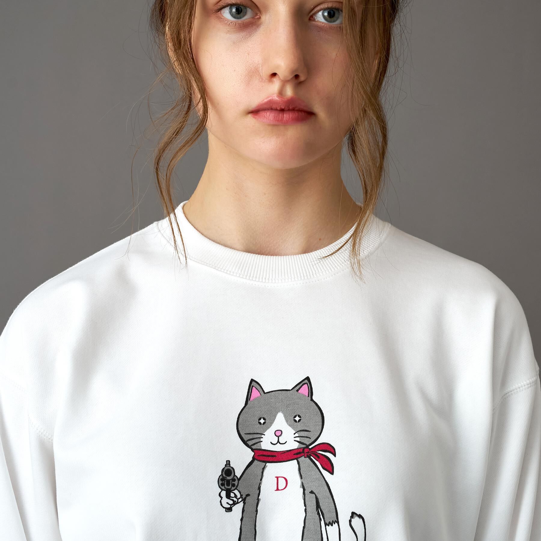 DRESSTERIOR「【ECルクア別注】キャット裏毛スウェット」|パーカー|