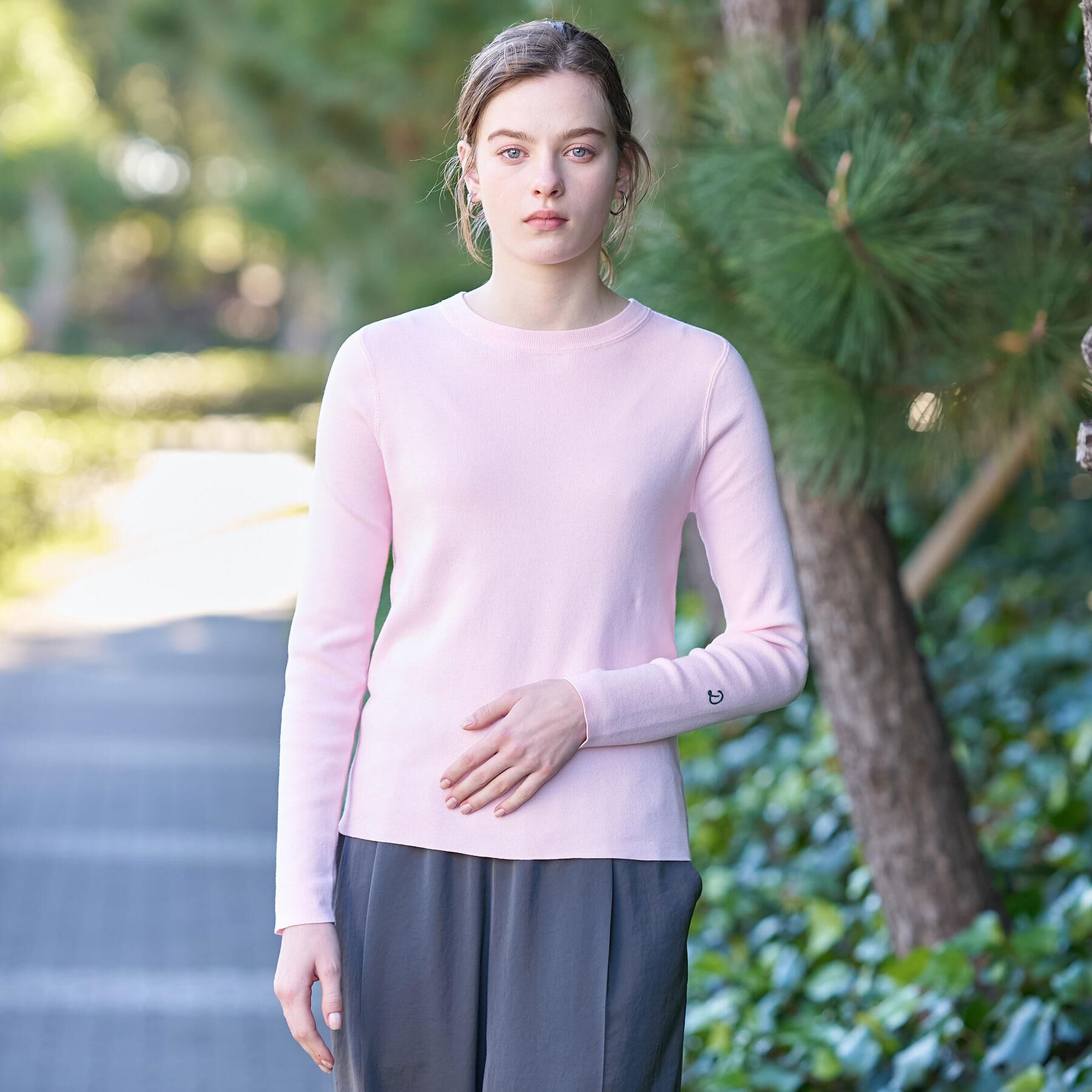 DRESSTERIOR「【ウォッシャブル】コットンフルニードルニット」|ニット・セーター|